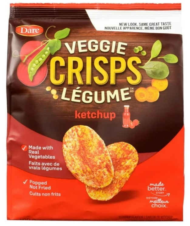 Dare Veggie Crisps Ketchup 100g