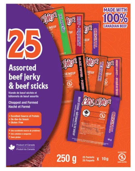 BIG CHIEF BEEF JERKY 10g original