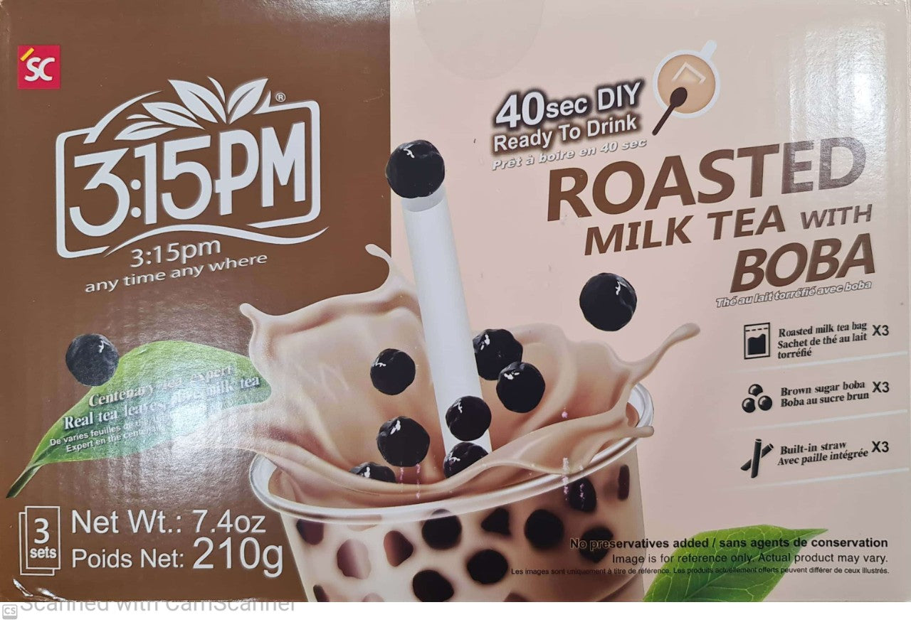 SC Roasted milk tea with boba 210g