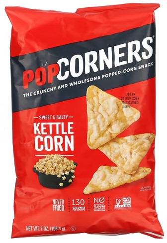 Popcorners kettle corn 142g