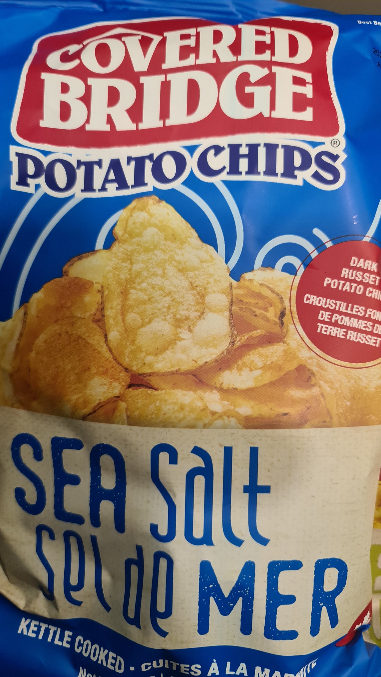 Covered bridge smoking sea salt chip 170g