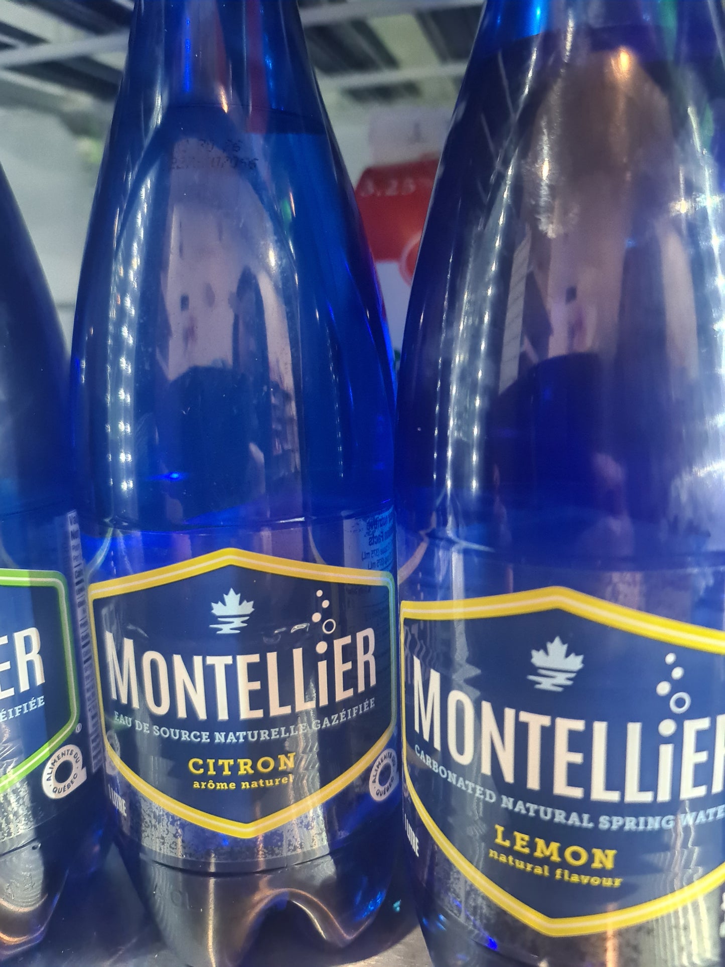 Montellier spring water lemon 1L