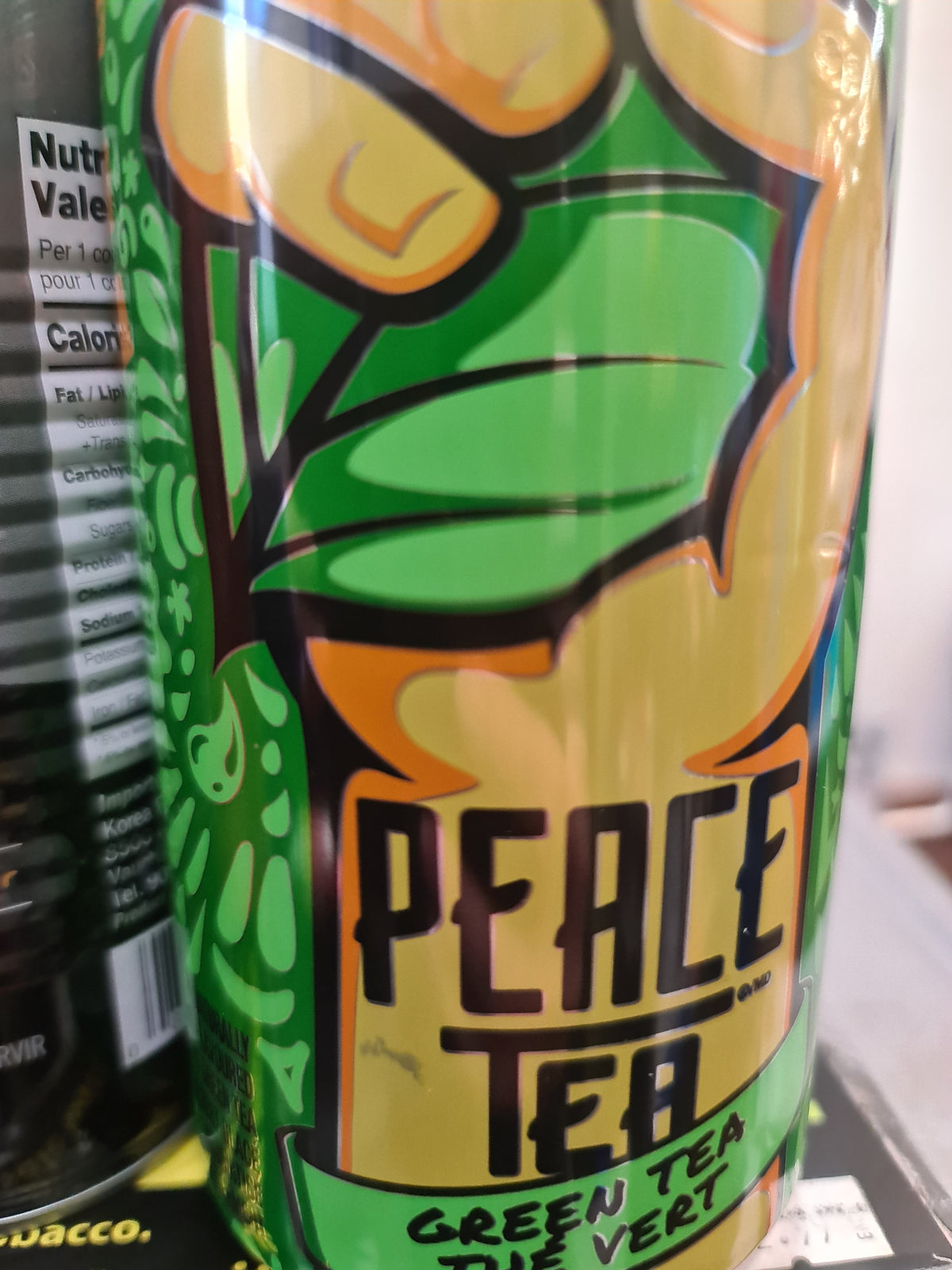 Peace tea green tea 695ml