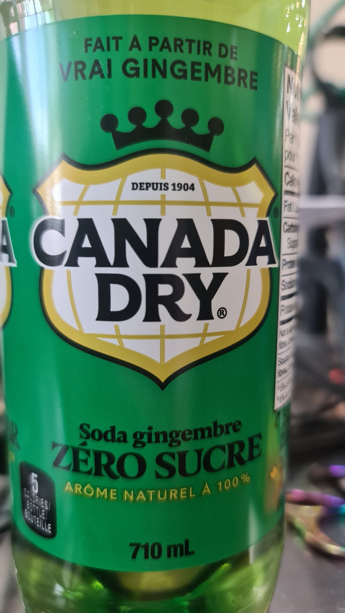 Canada dry ginger ale ZERO 500ml