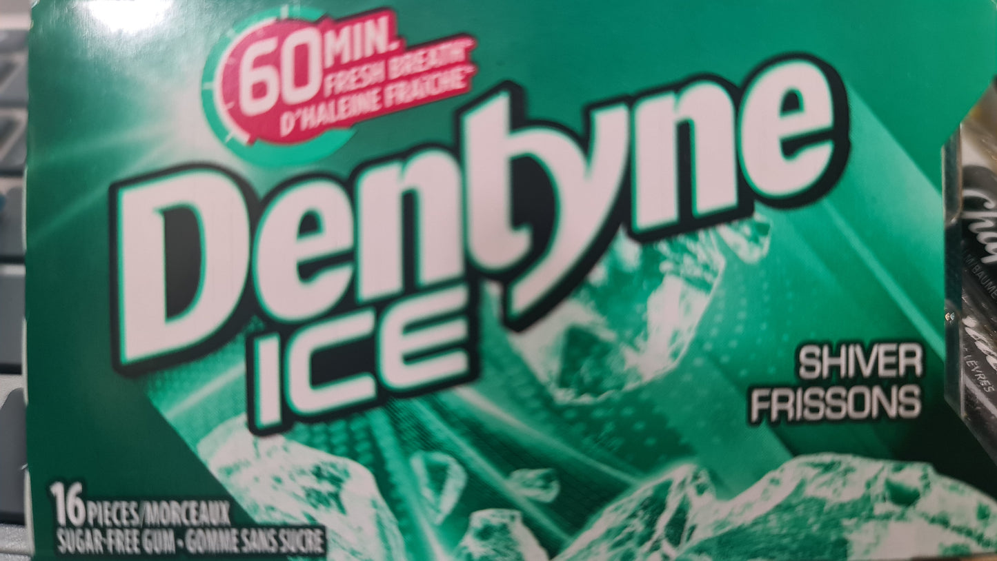 Dentyne ice silver (16/box)