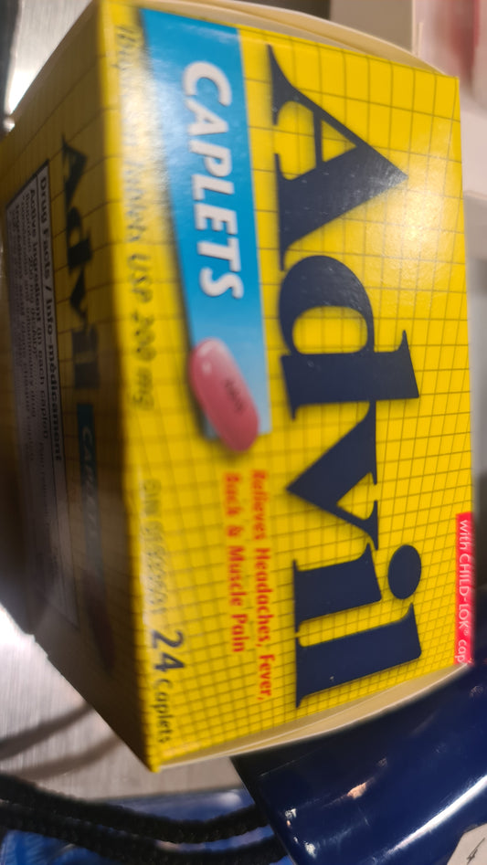 Advil tab (yellow) 24/box