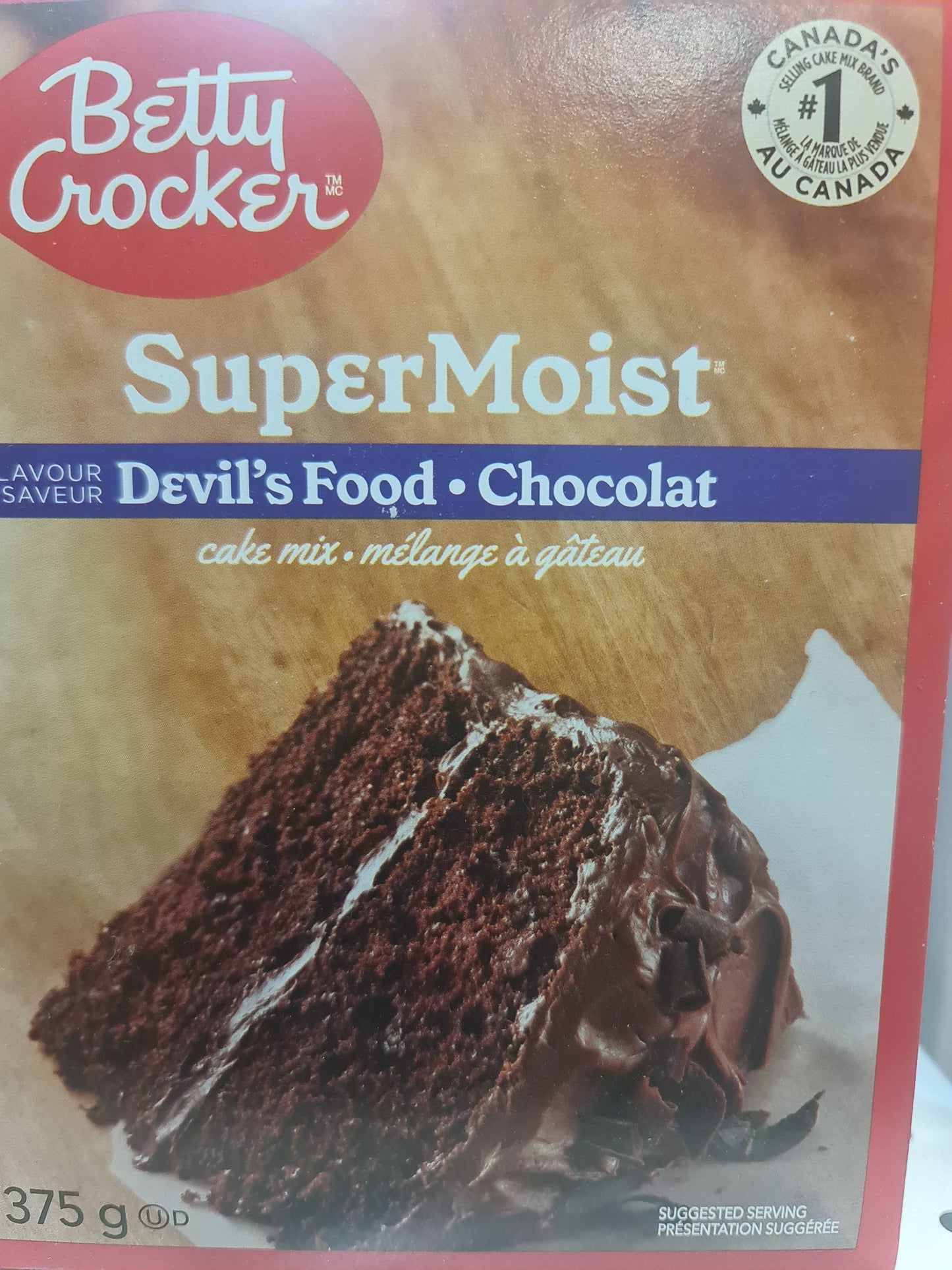 Betty Crocker Cake mix chocolate 375g