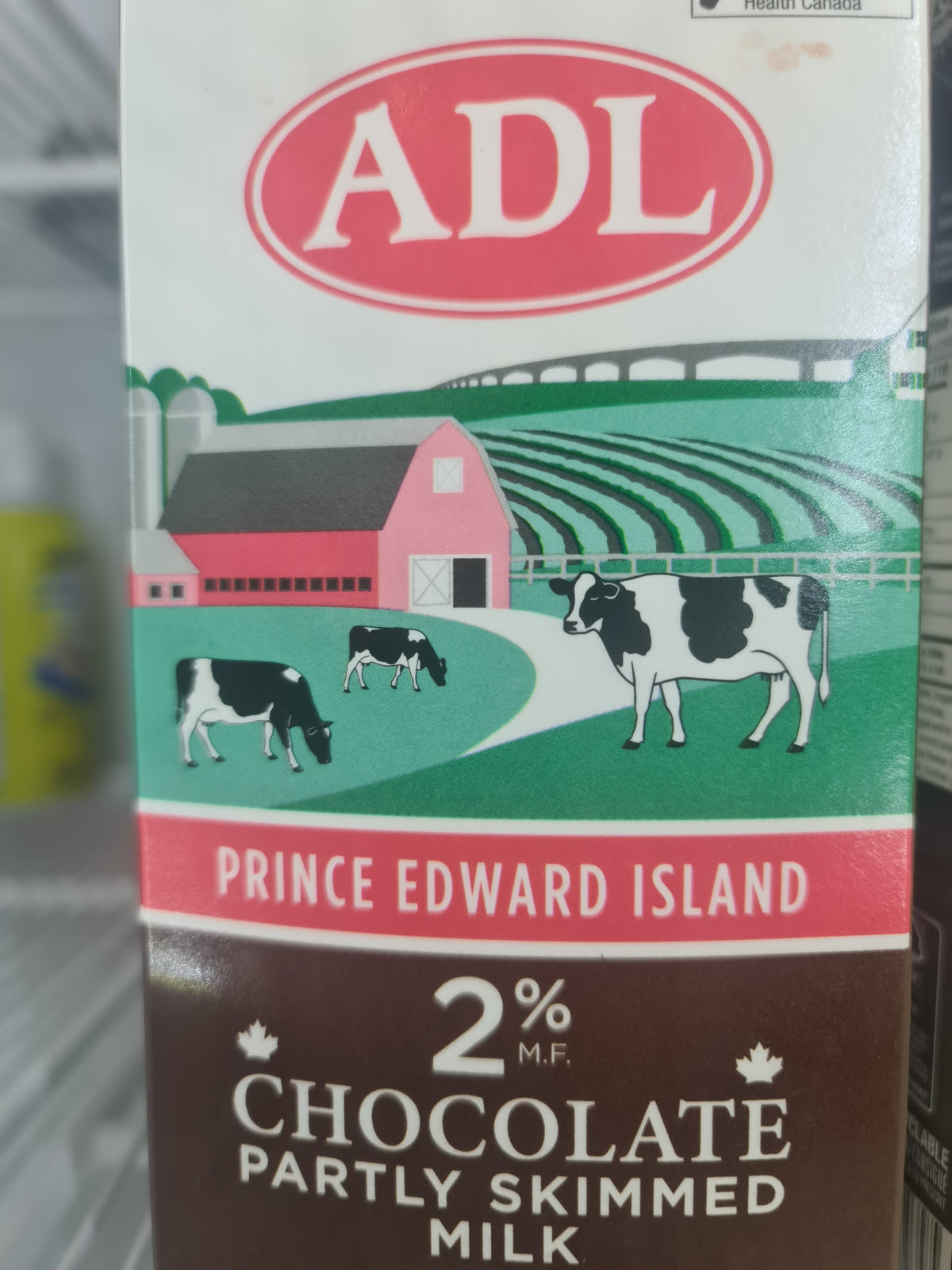 ADL CHOCO MILK 2% 2L jug