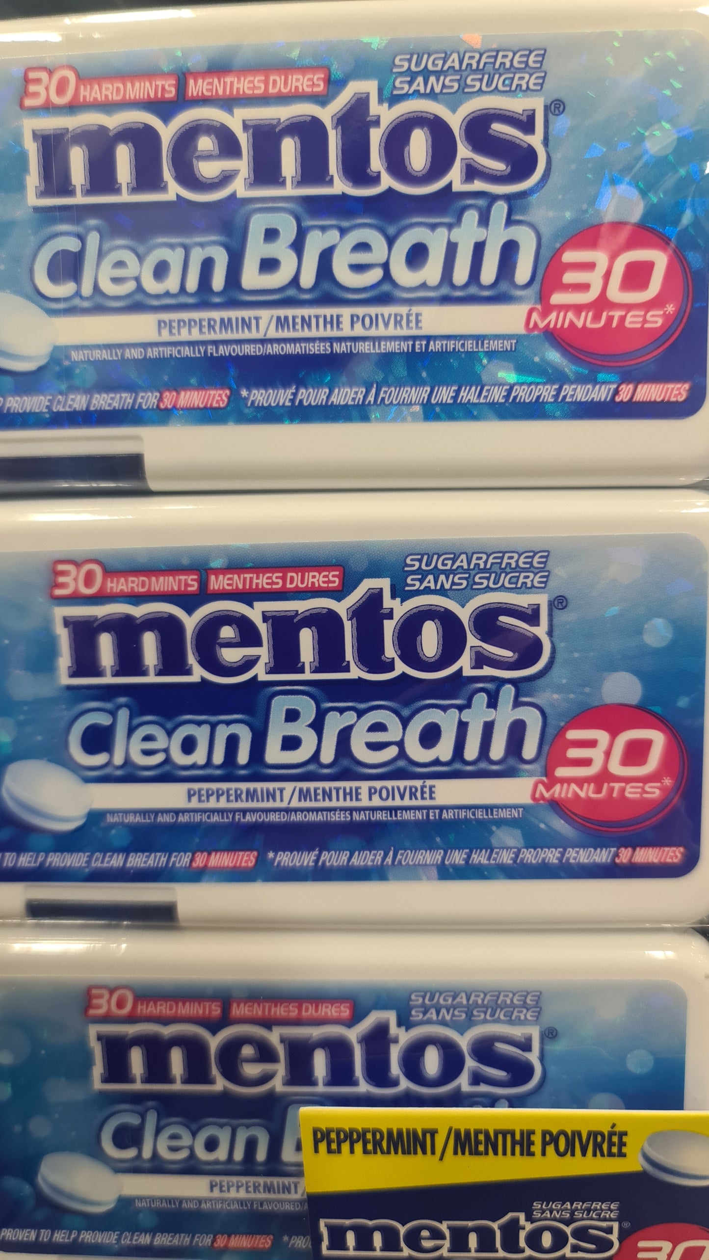 Mentos clean breath 30mints