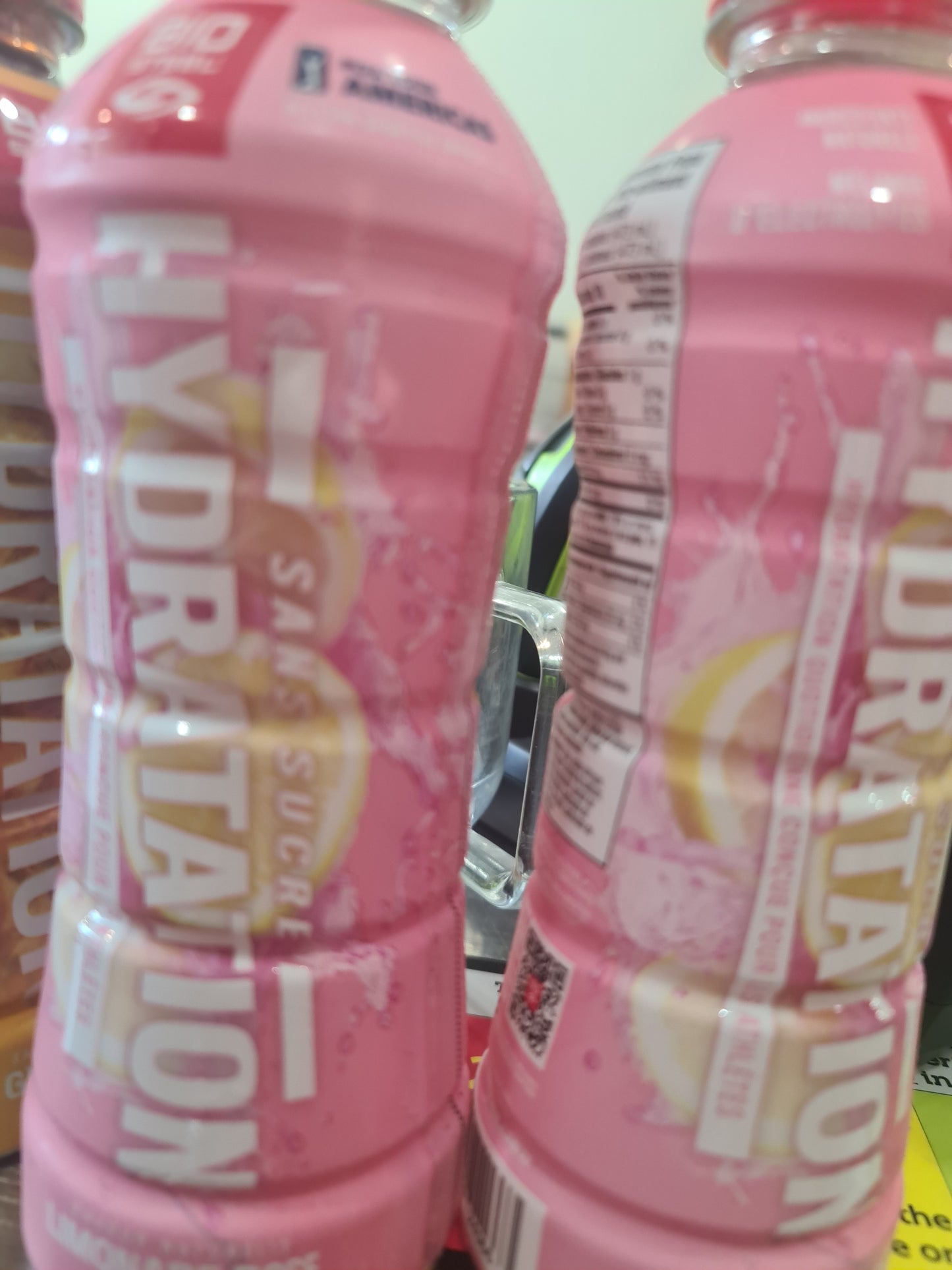 BIO STEEL zero sugar limonade rose 473ML