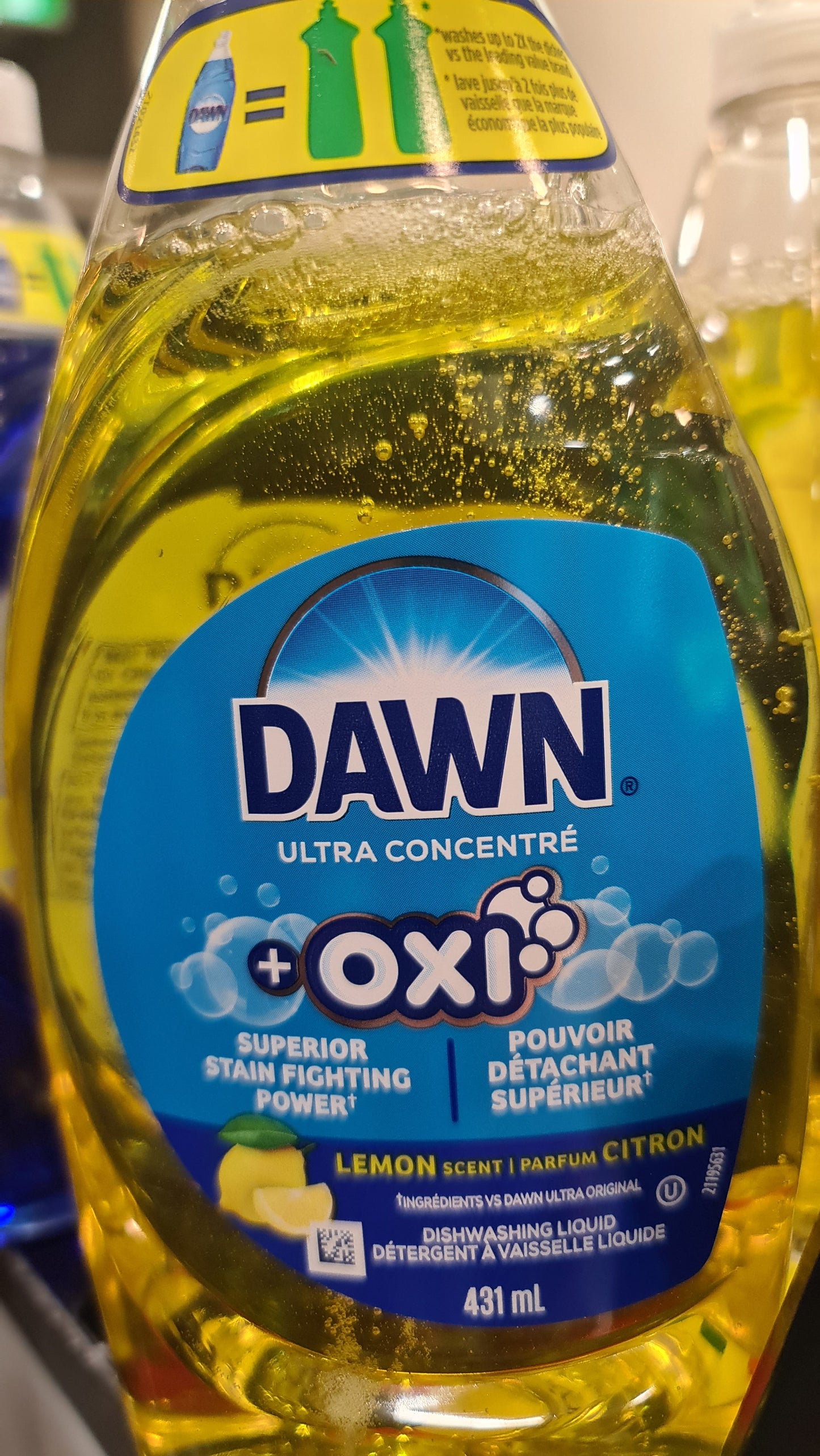 Dawn oxi dishwash 431ml