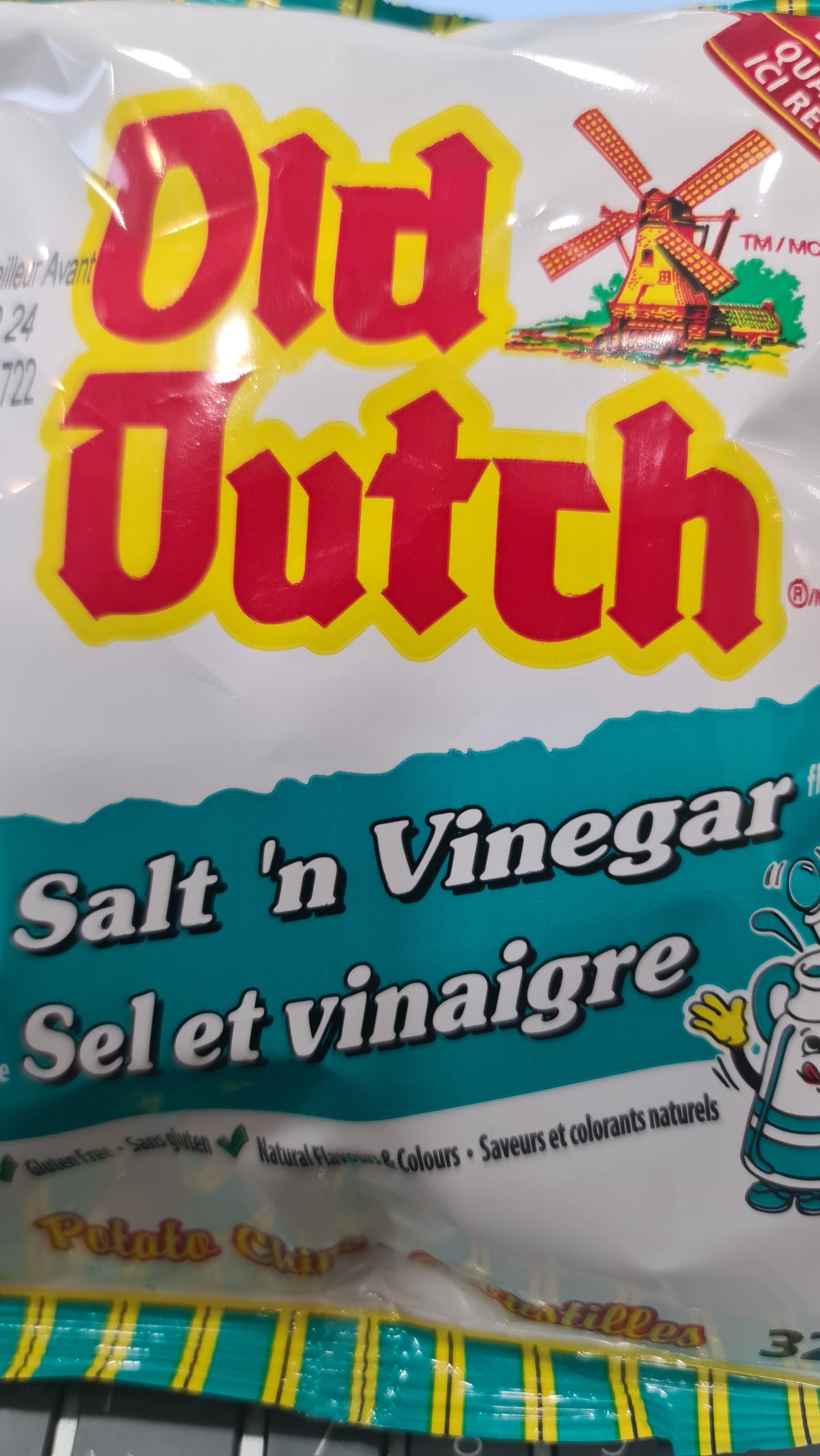 Old Dutch SALT n vinegar 32g
