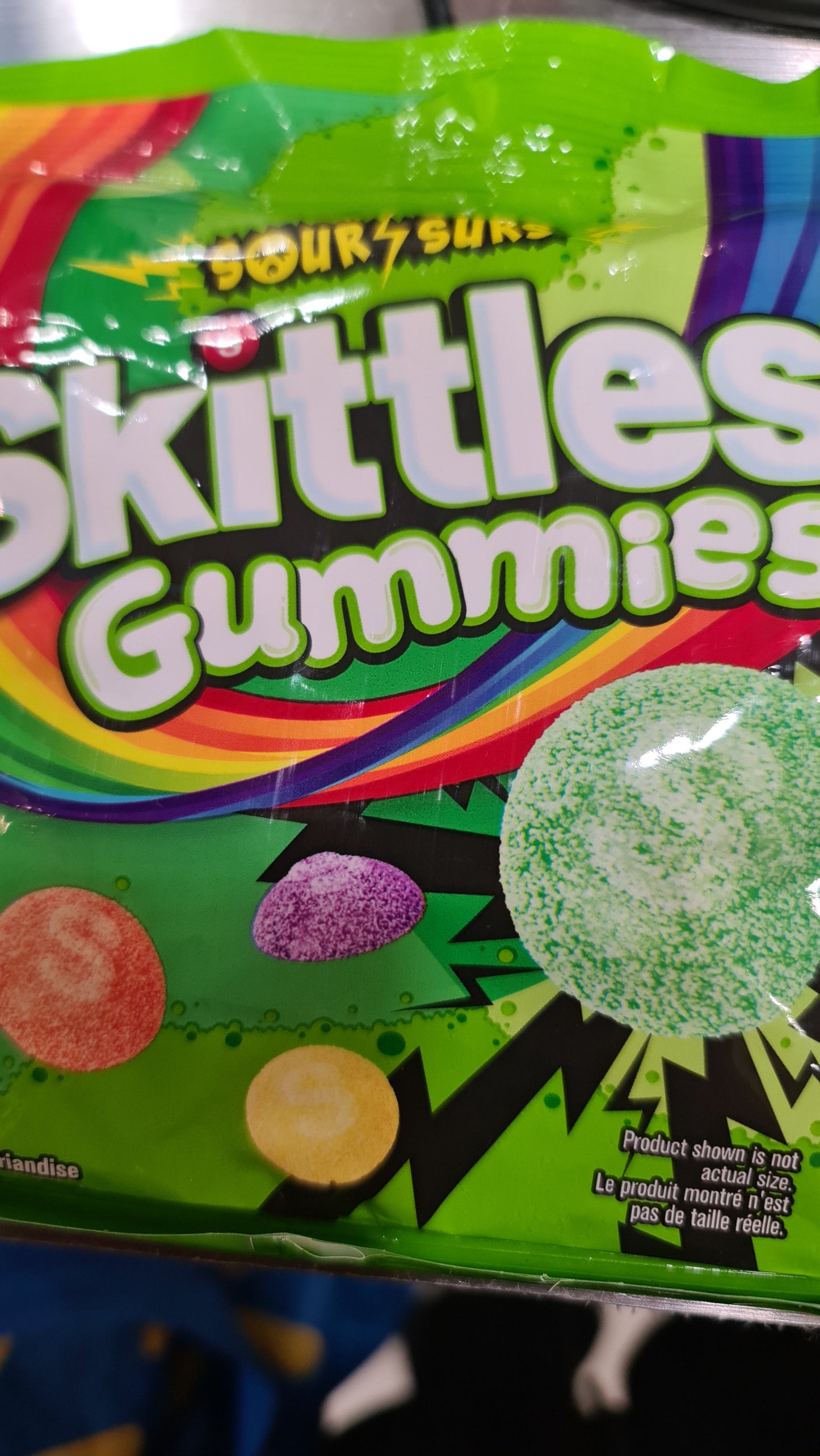 Skittles sour gummies 130g