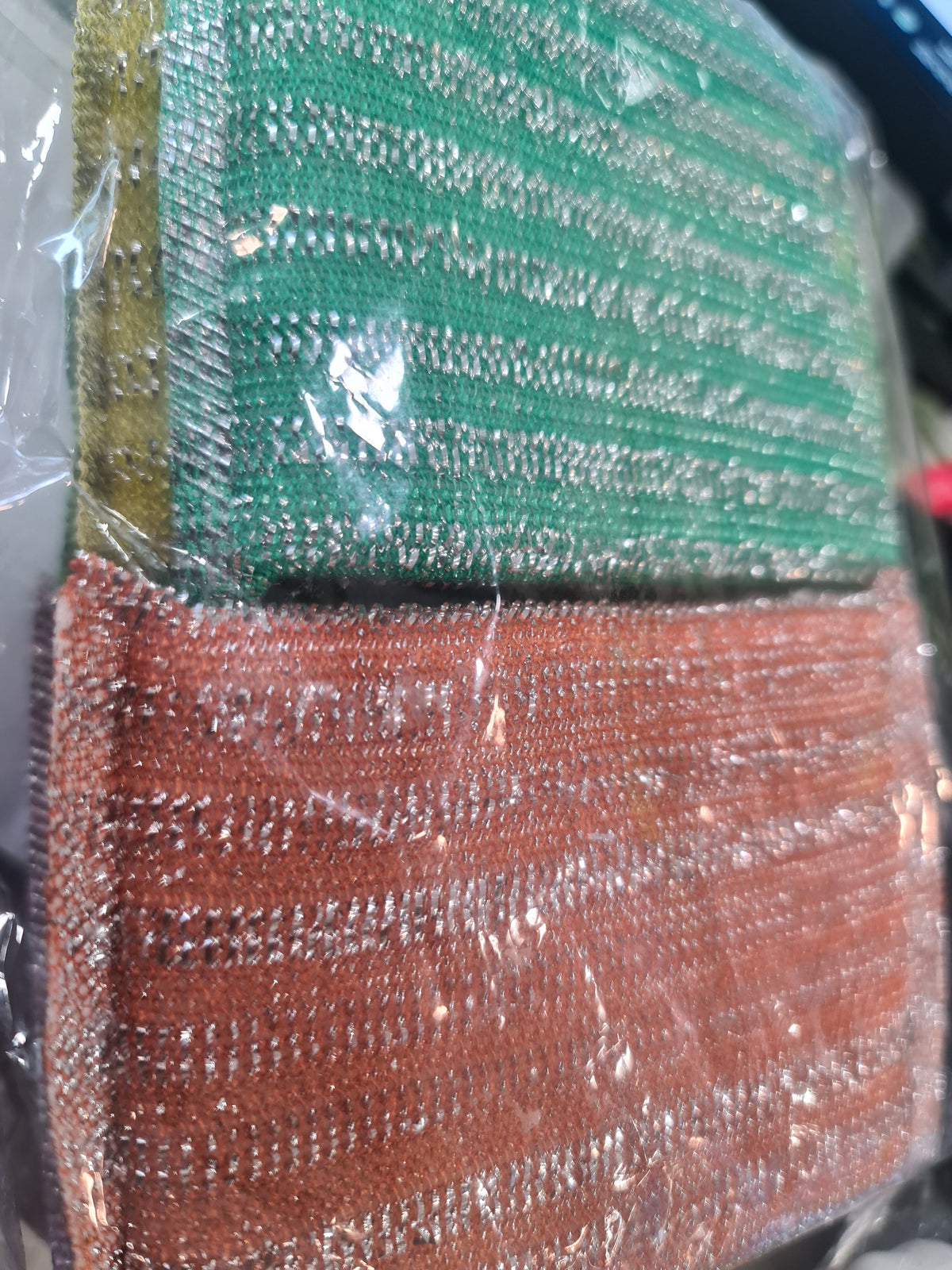 Sponge scouring for dishwashing 6/pack