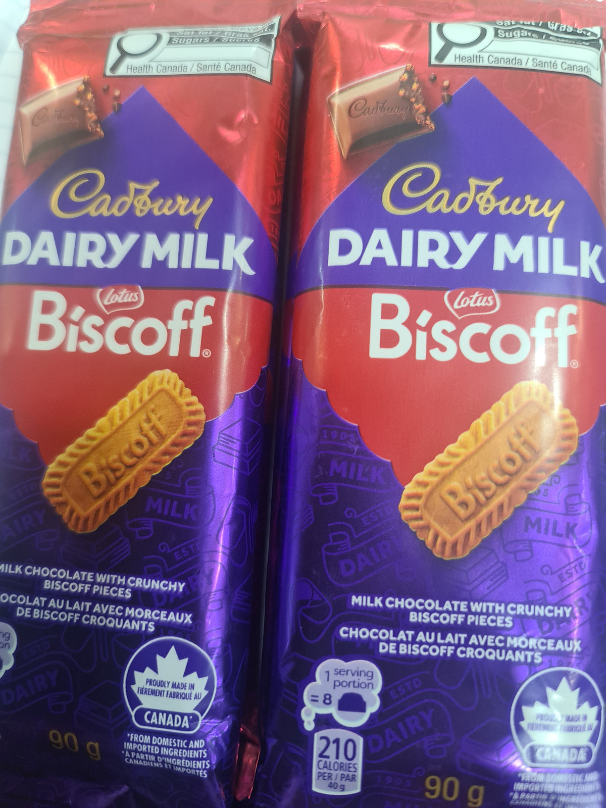 Cadbury Dairy milk biscoff chocolate 90g