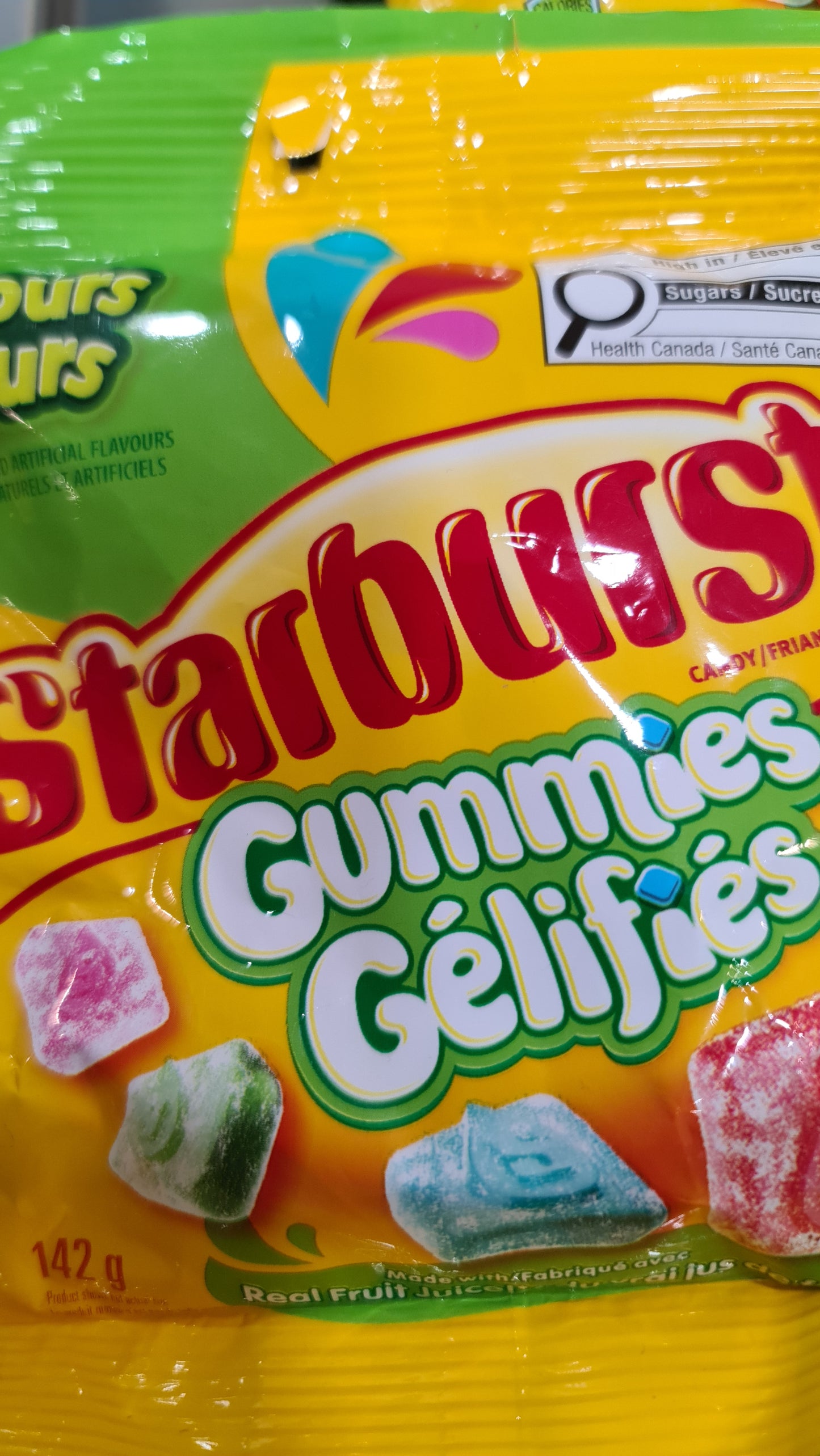 Starburst gummies sours 142g