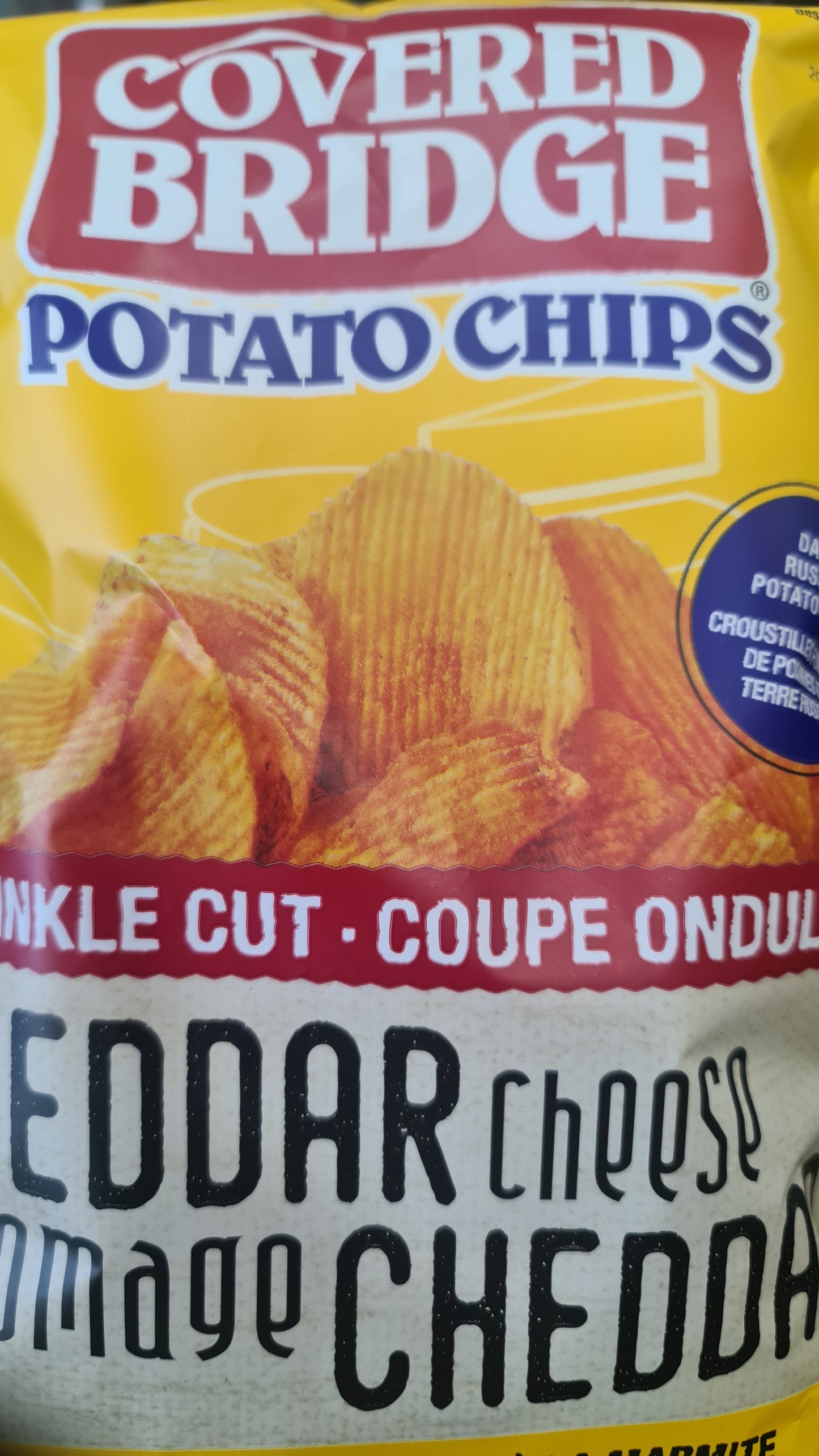 Covered bridge smoking cheddar chip 170g