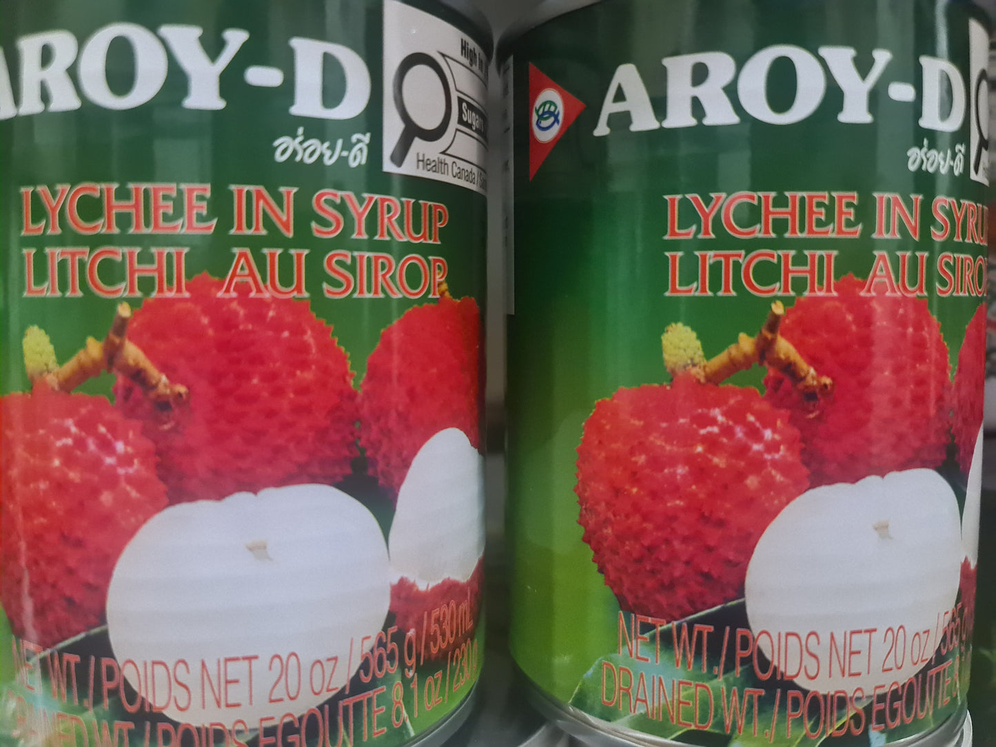 Aroy Lychee in syrup 530ml
