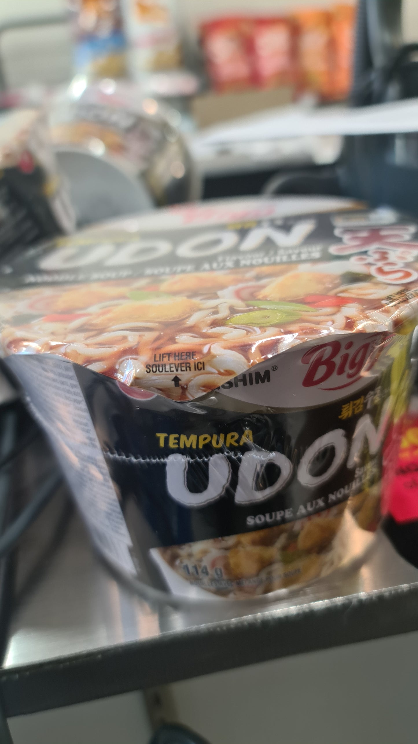 NS UDON noodle big BWL 114g