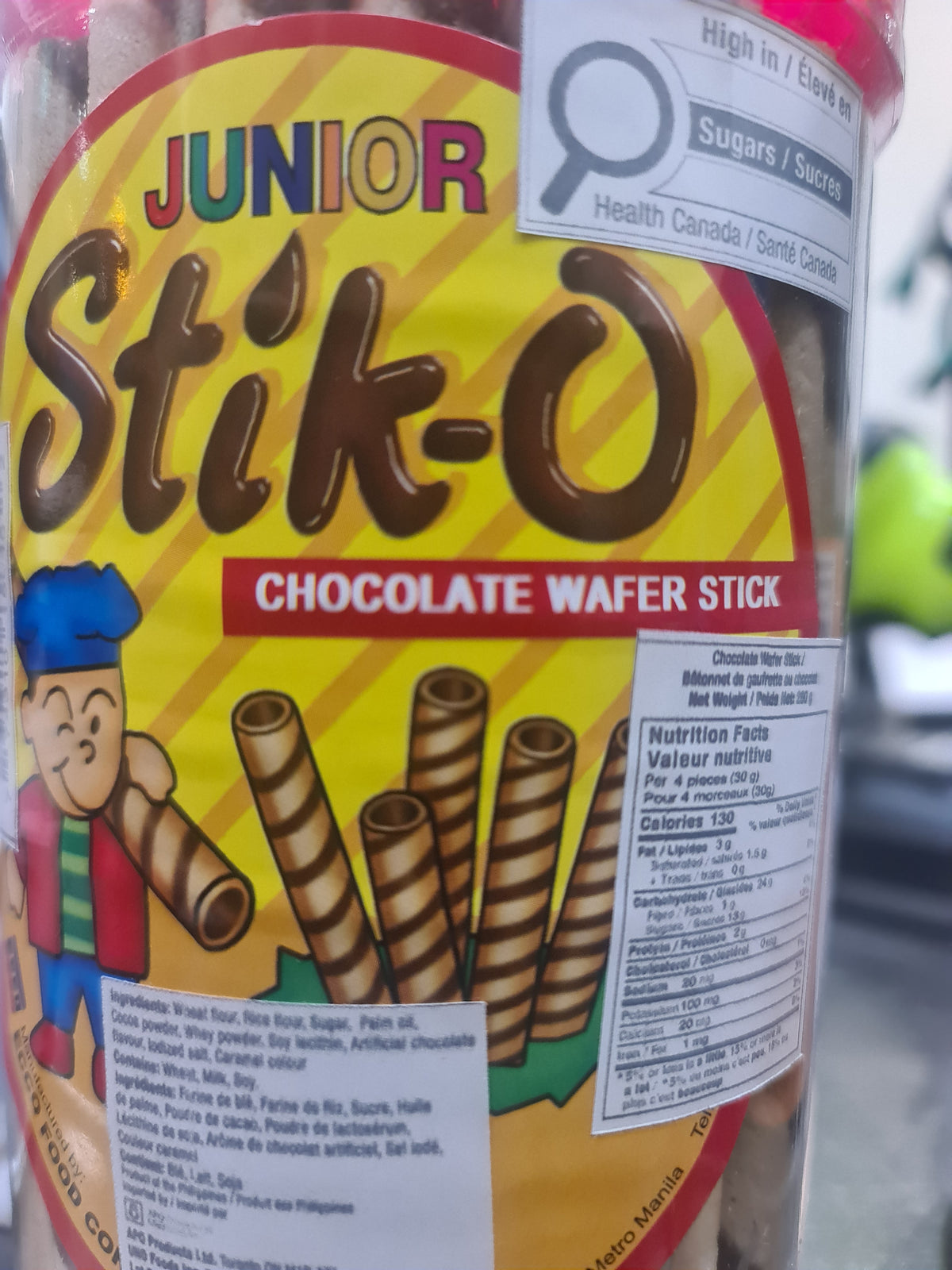Stik O chocolate wafer stick 280g