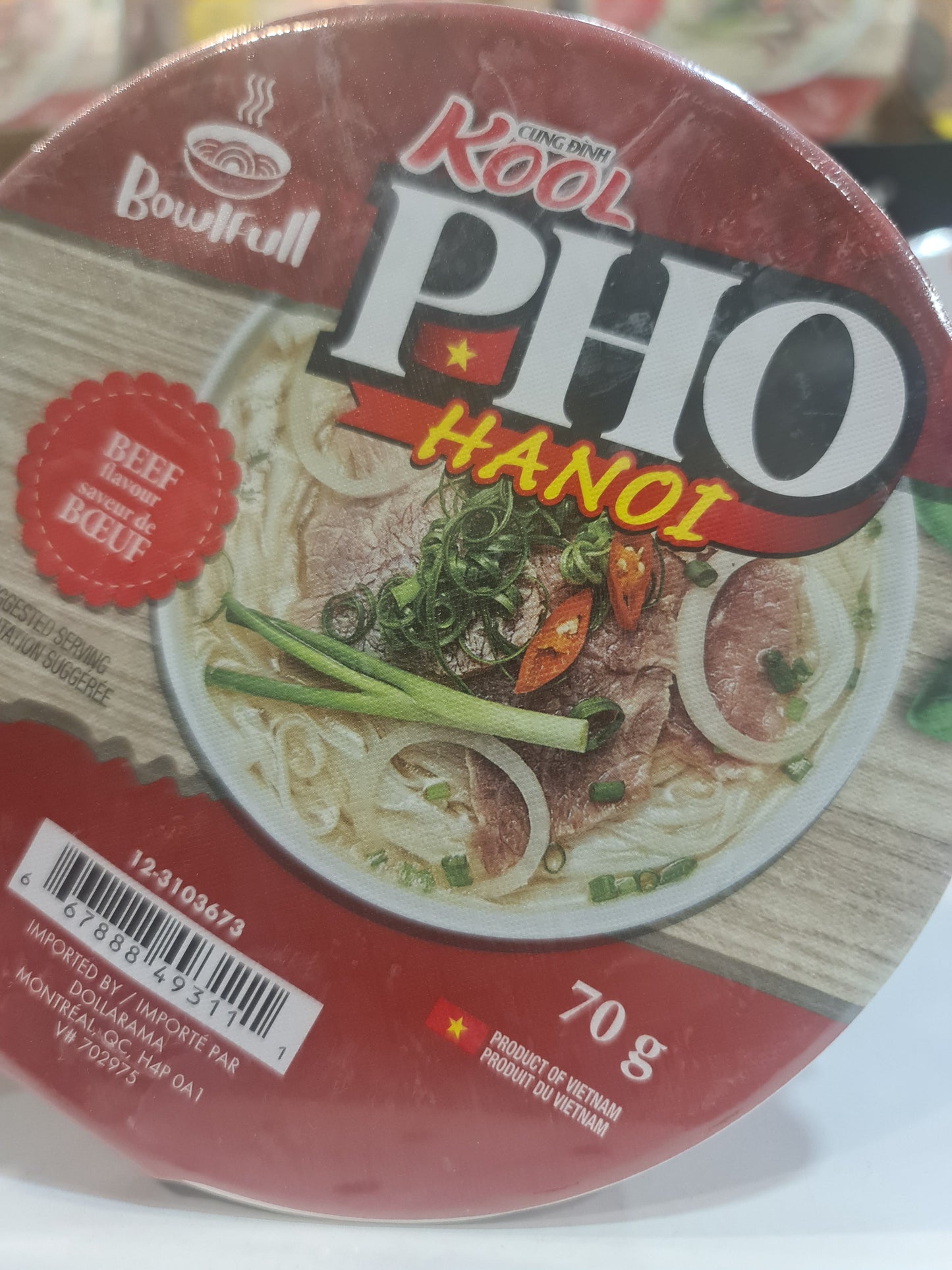 1 VN Pho BEEF instant noodle 71g