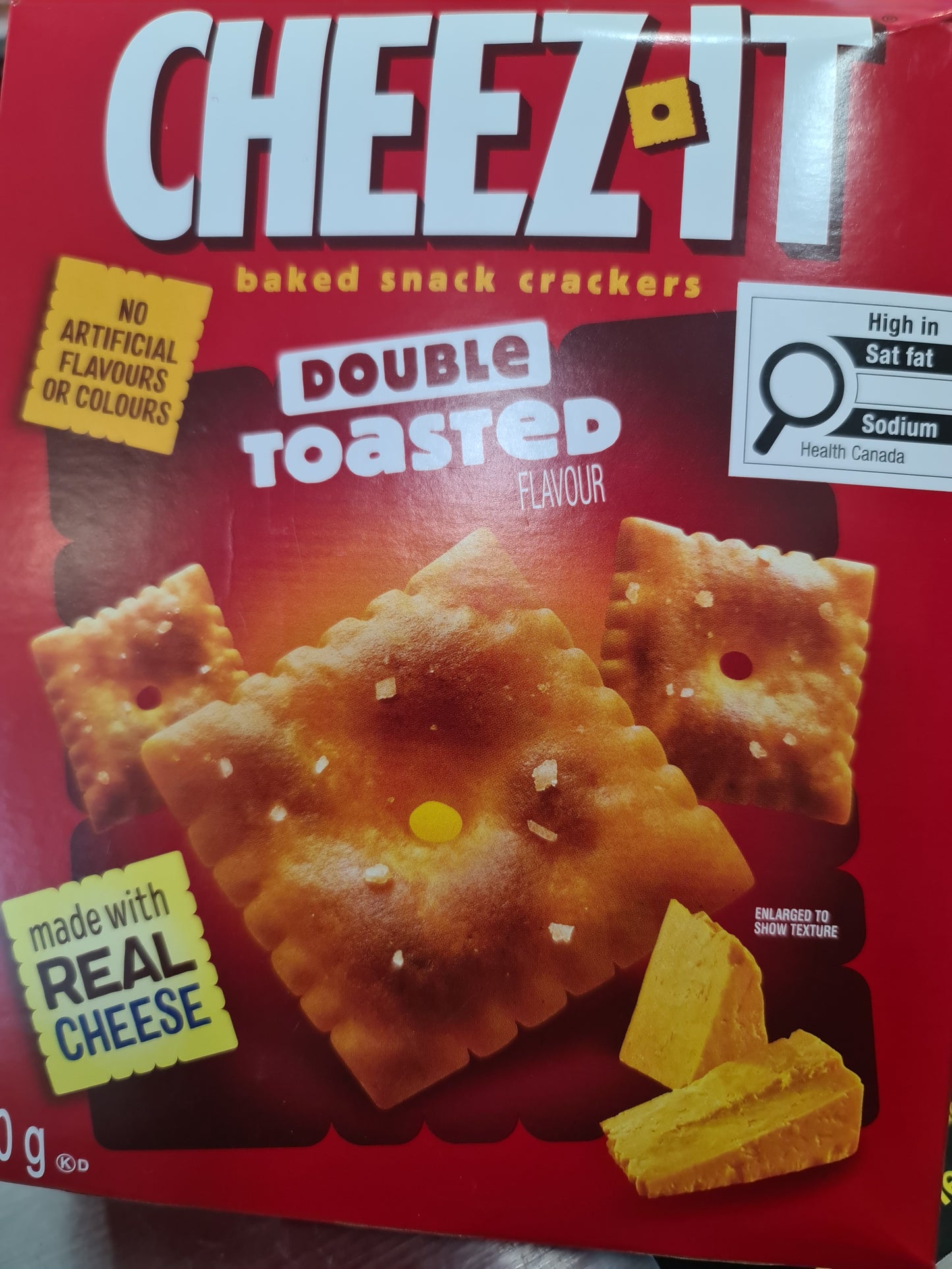 Cheez it crackers double toasted 200g