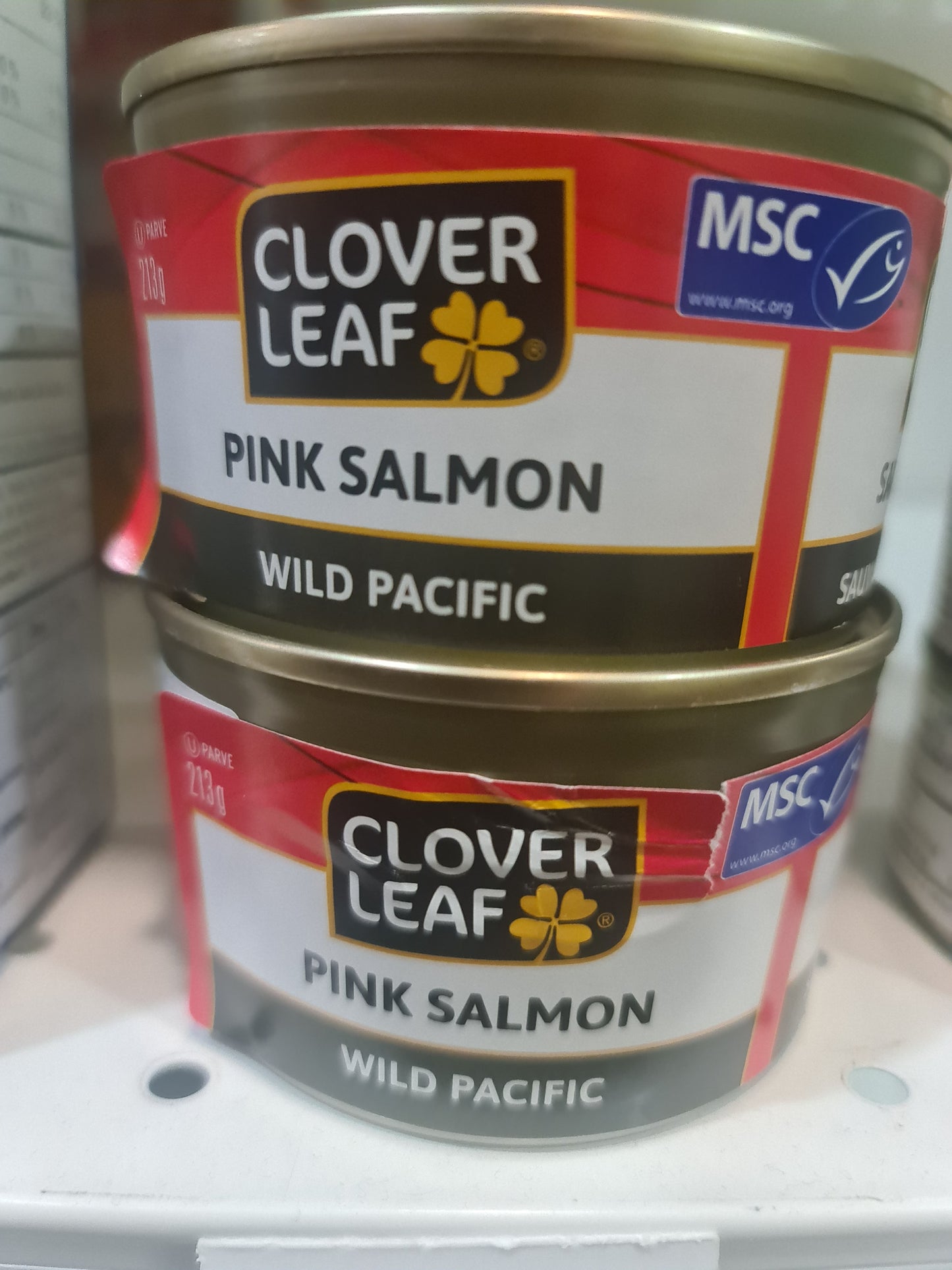 Clover leaf pink salmon 213g