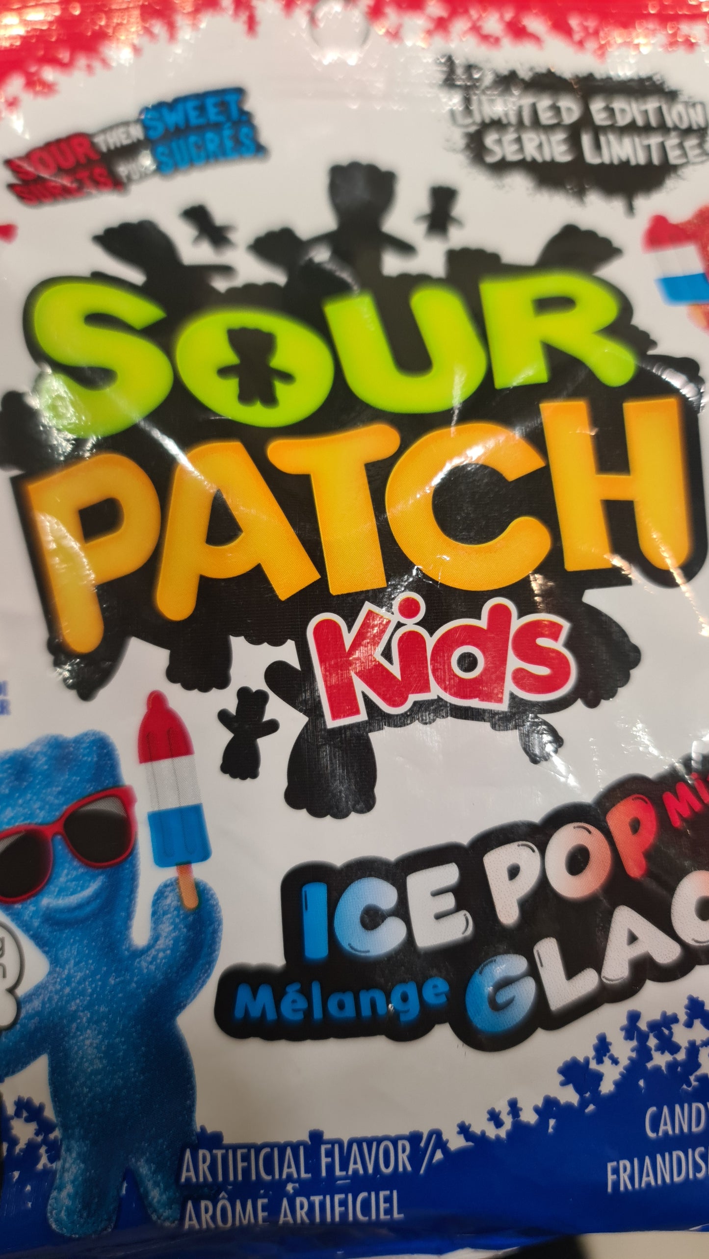 sour patch kids ice pop 154g
