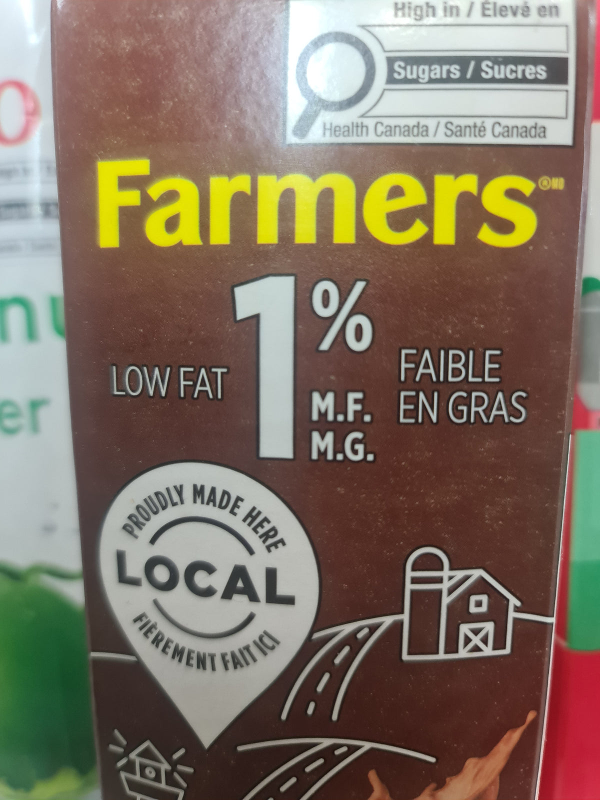 Farmers chocolate milk 1L