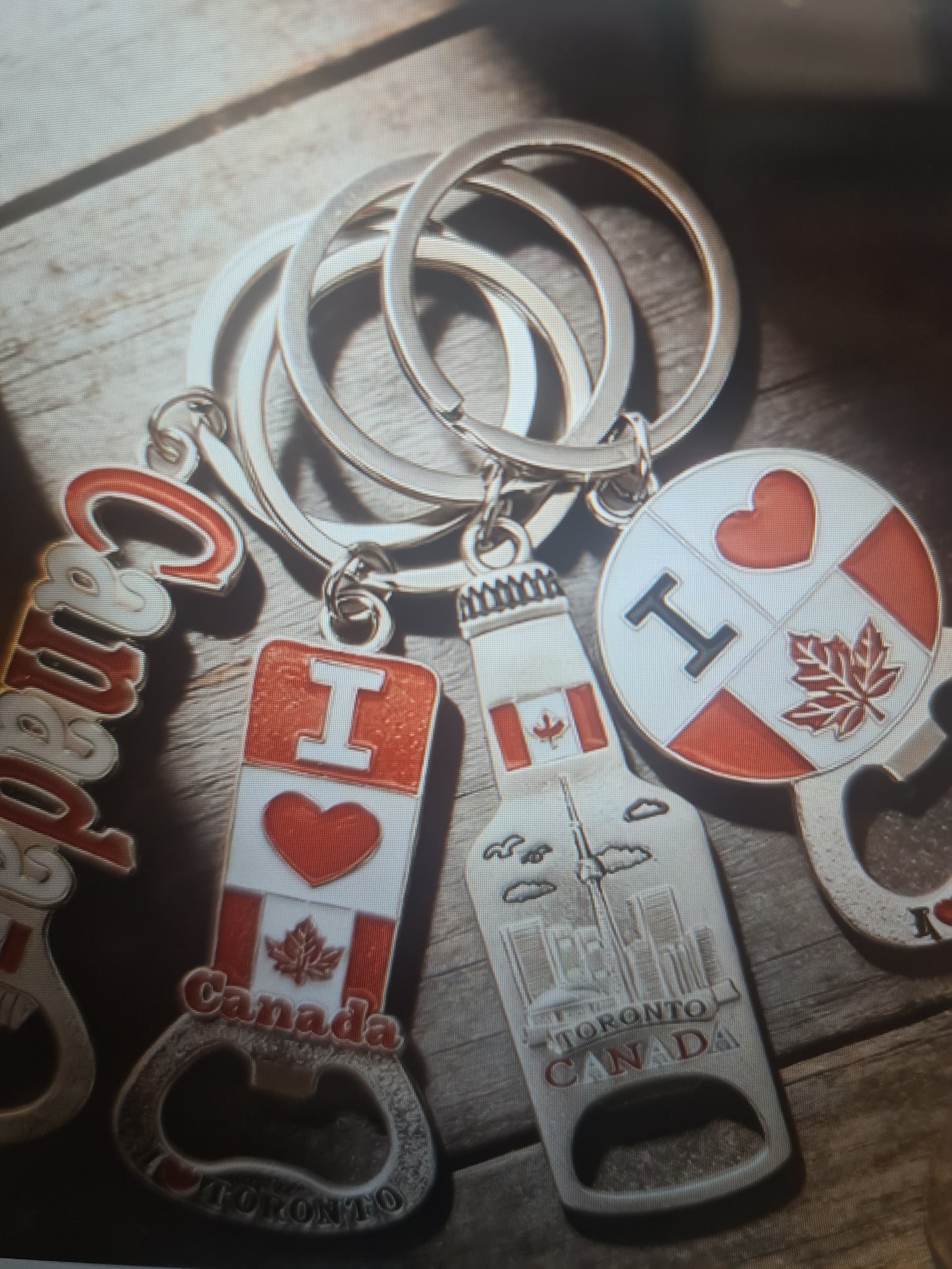 Key chain pendants bottle opener