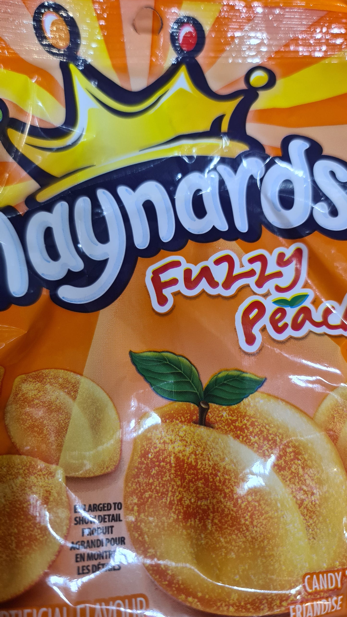 Maynards fuzzy peach 154g