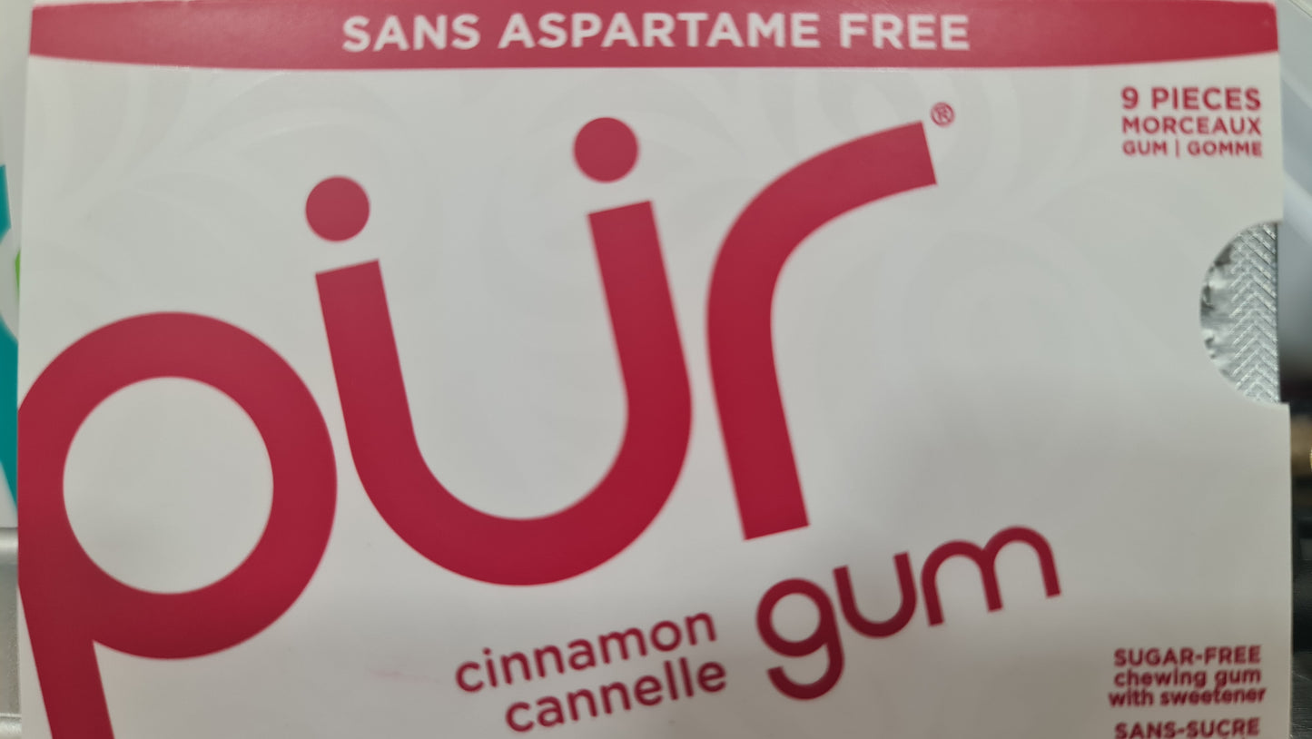 pur gum cinnamon
