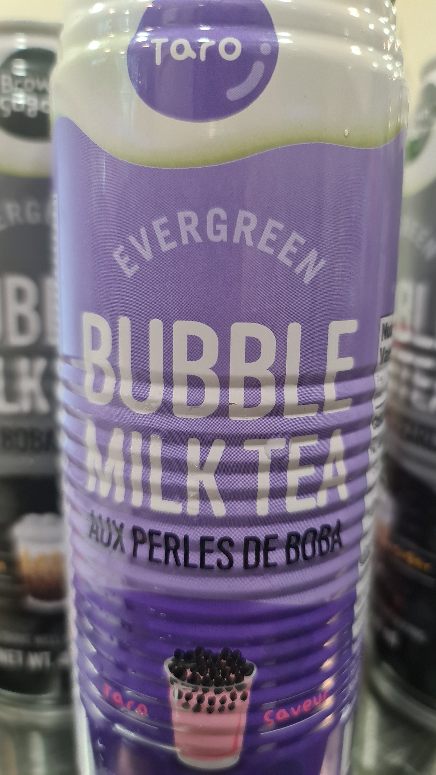 Bubble milk tea Taro 480ml
