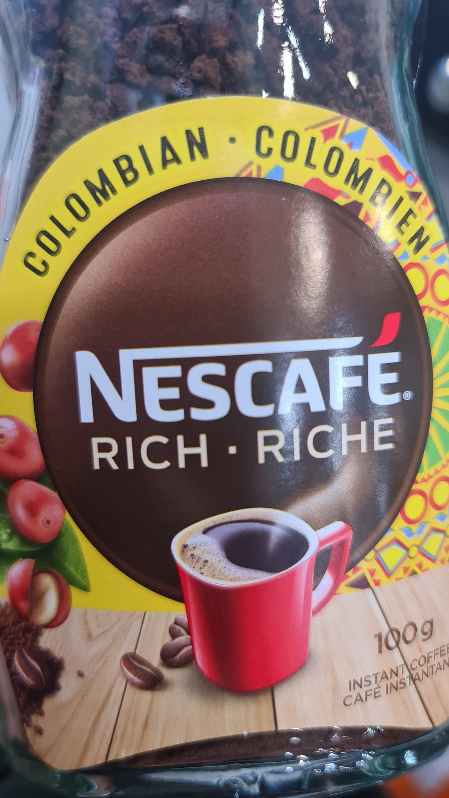 Nescafe Rich coffee Colombian Instant 100g