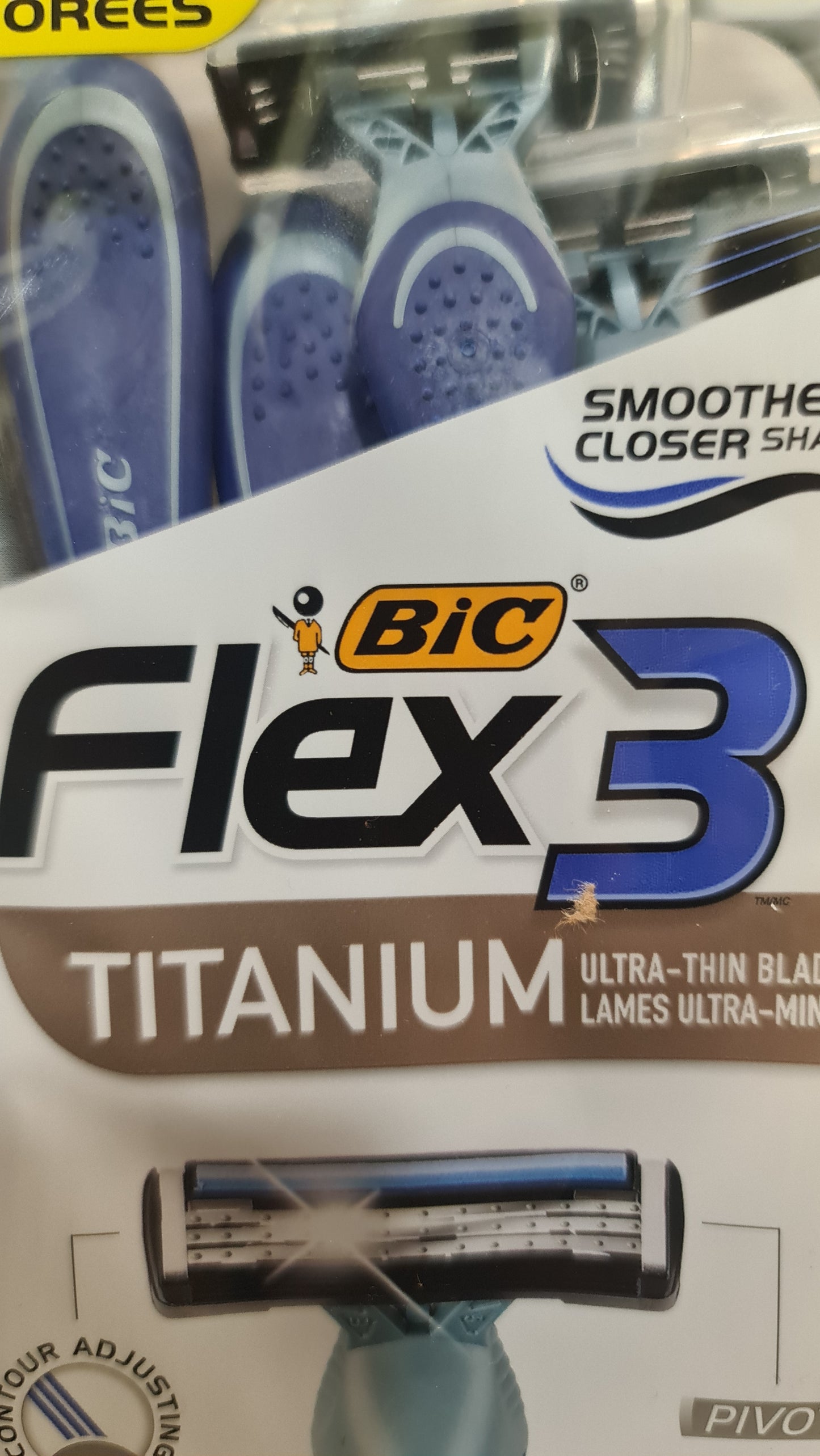 bic Razors flex 4 blades 3 razors