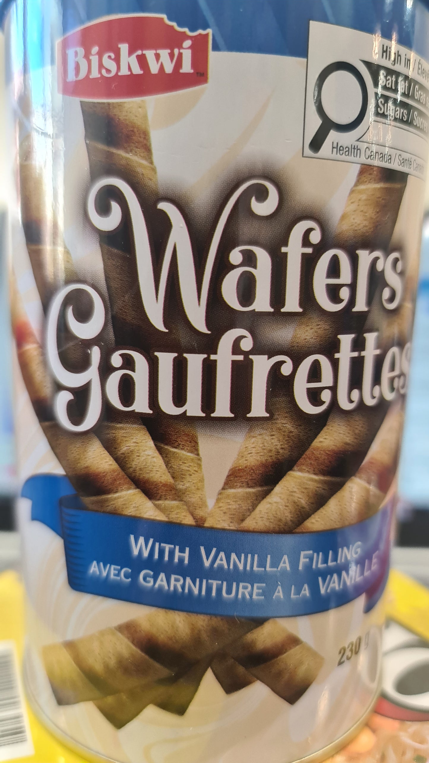 Biskwi Wafer vanilla 230g