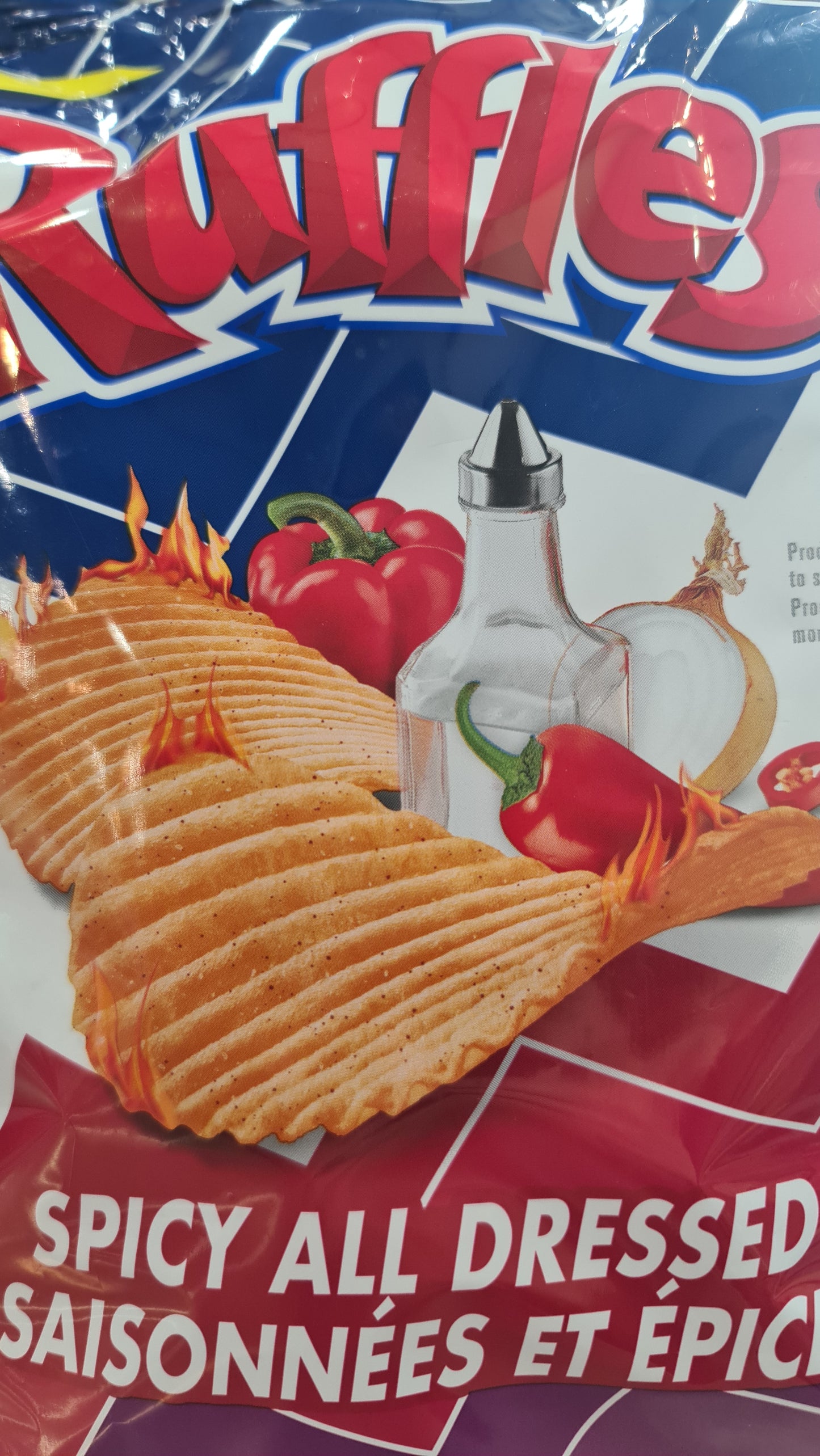 Ruffles spicy all dressed 200g