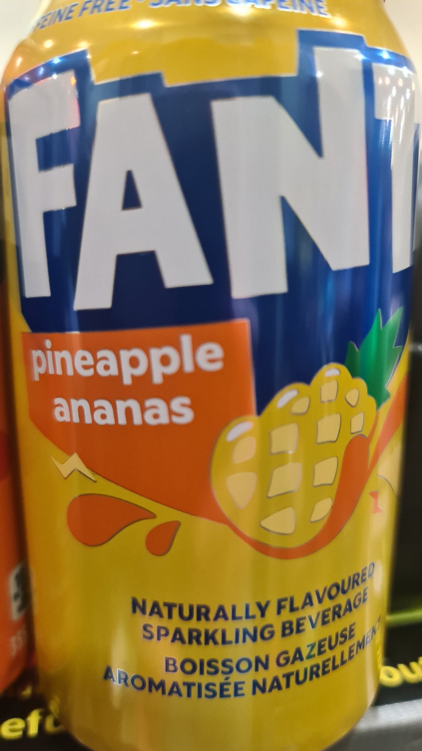 Fanta pineapple 355ml can