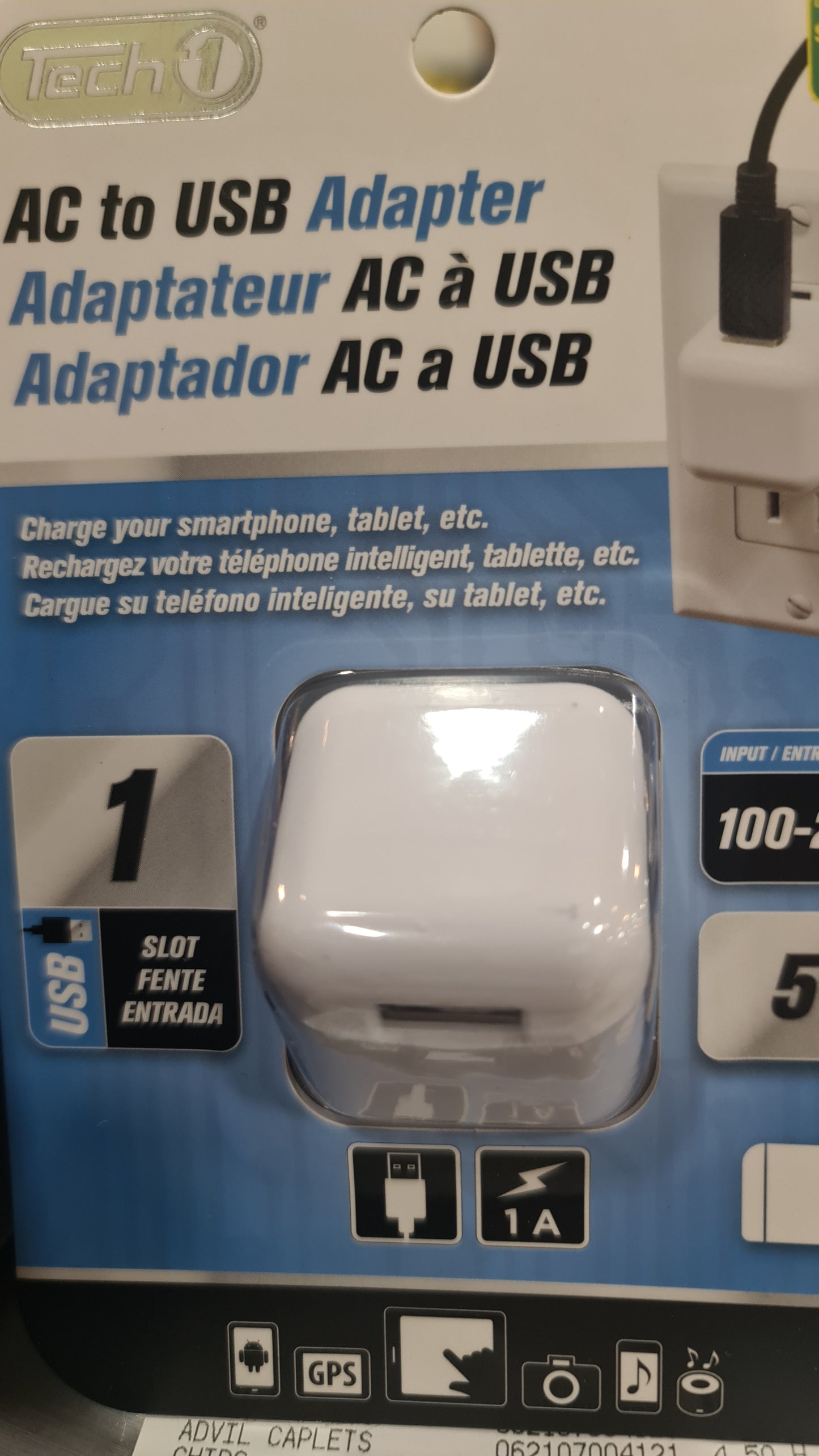 AC to USB adapter