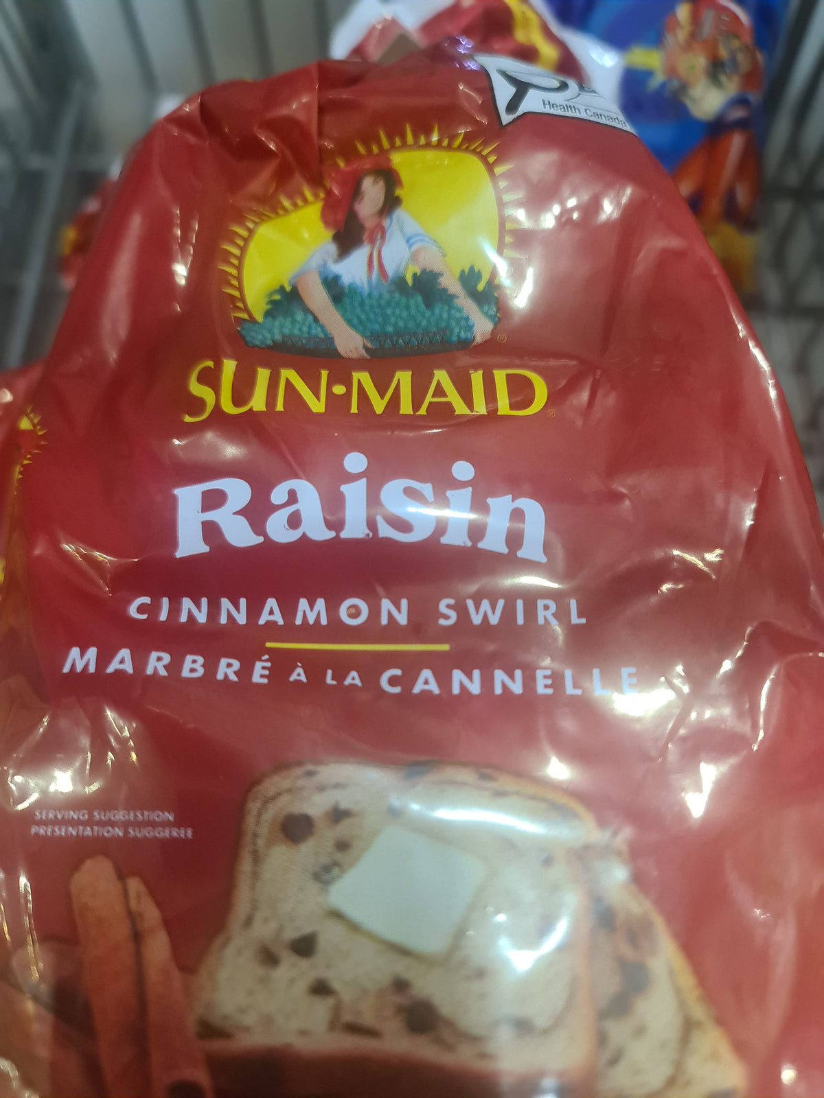Sunmaid raisin cinnamon bread