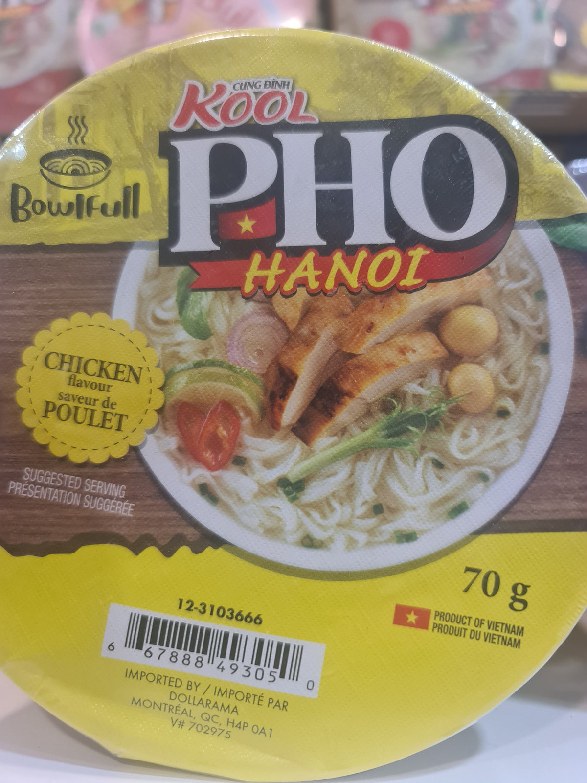1 VN Pho CHICKEN instant noodle 71g
