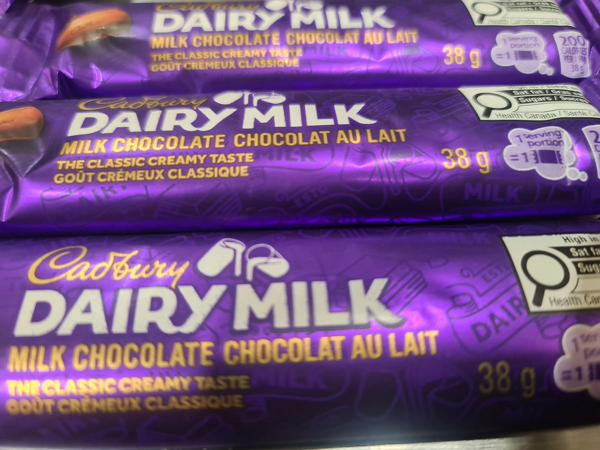 Cadbury Dairy milk chocolate bar 38g