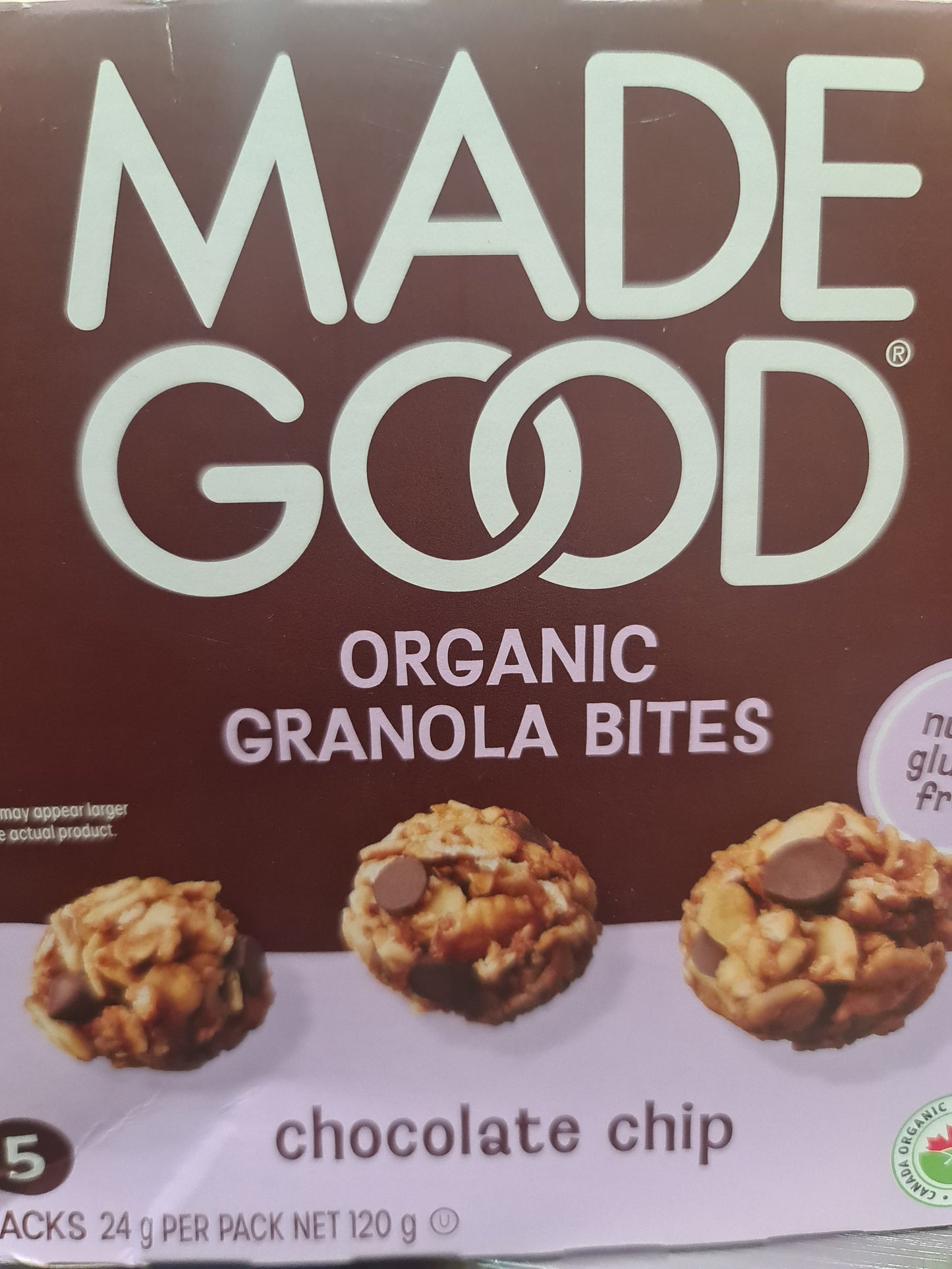 MADE GOOD granola chocolate chip 5x24g