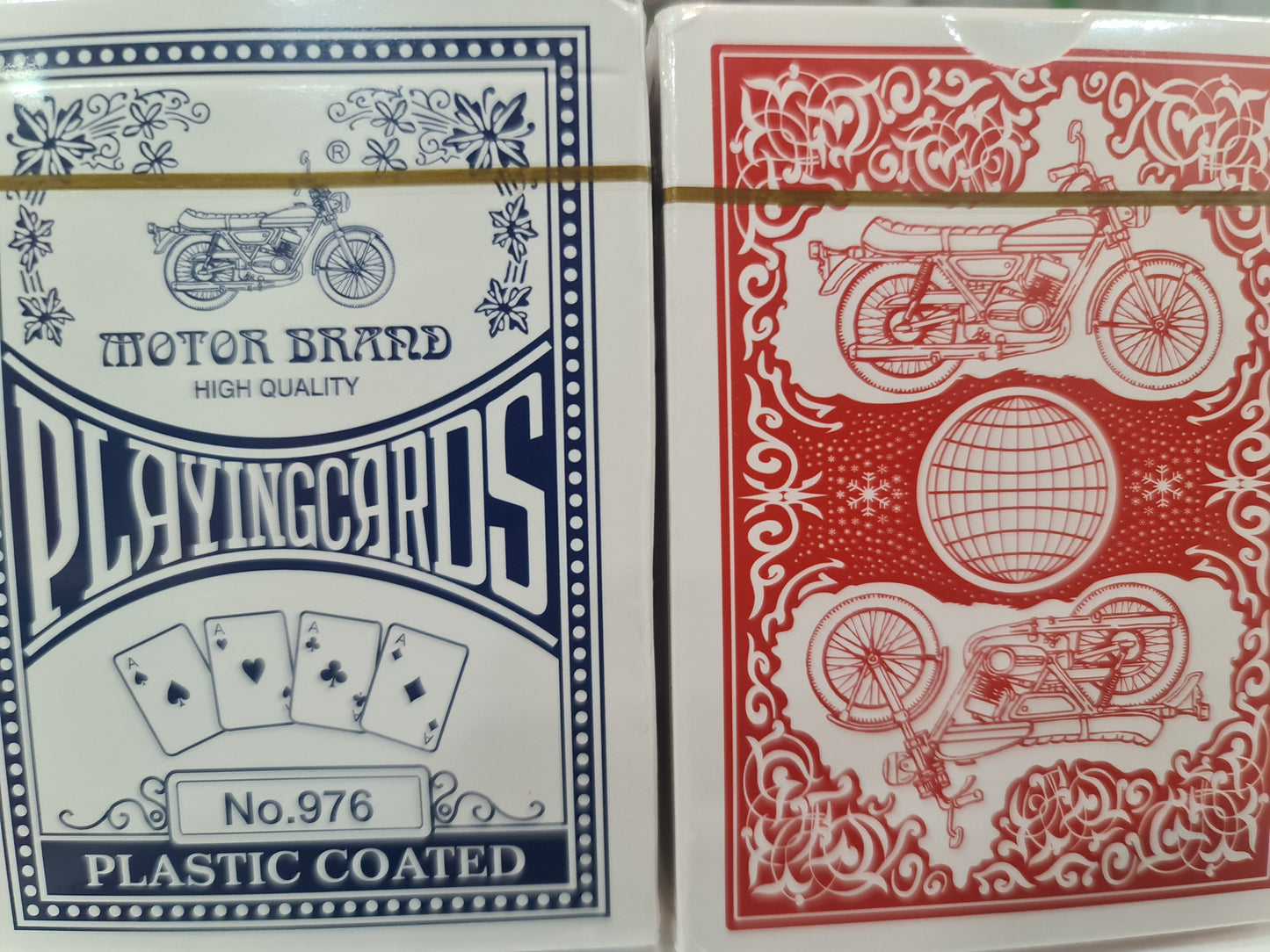 Playing cards - motor brand