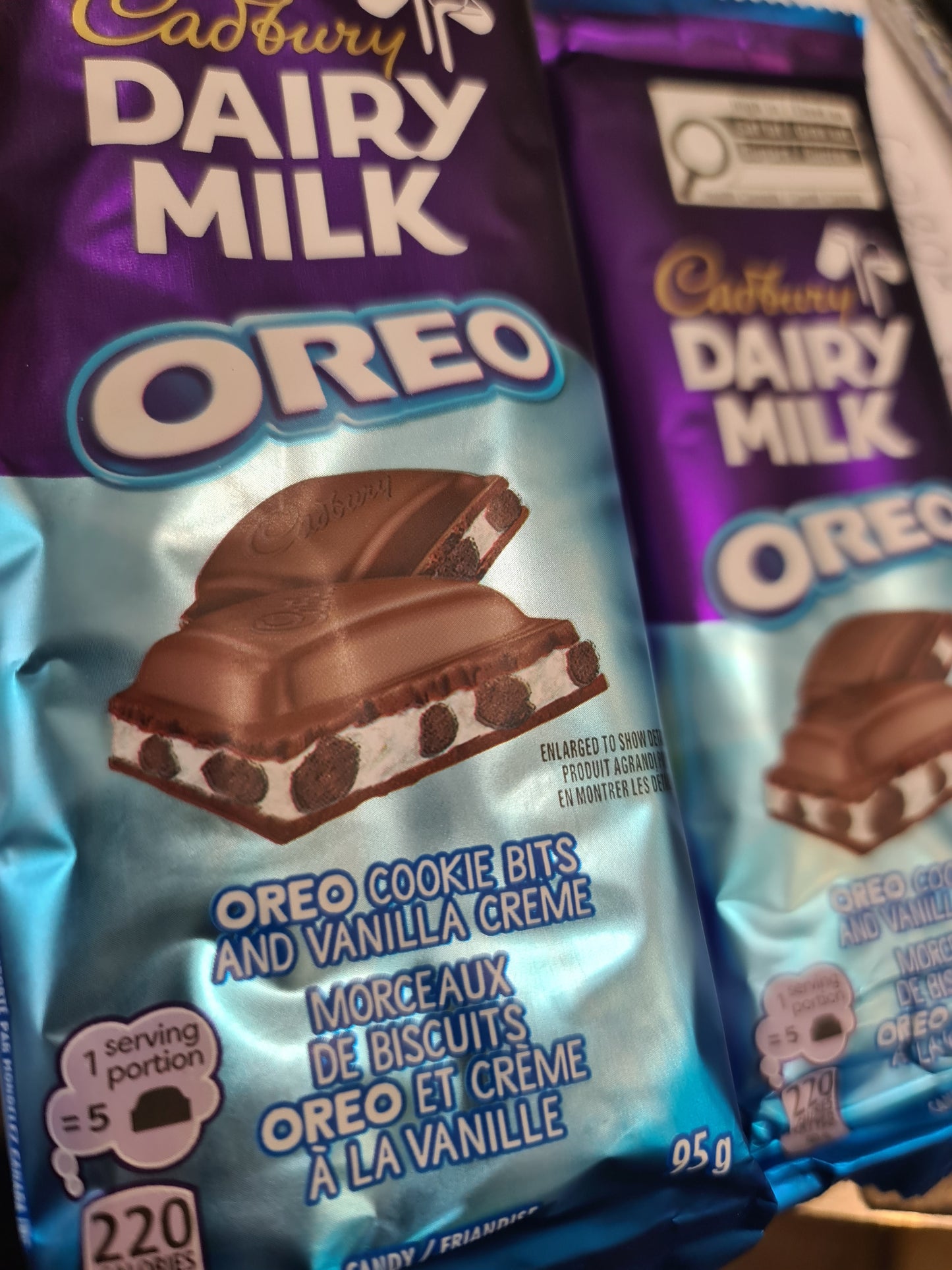 Cadbury Dairy milk oreo chocolate 95g