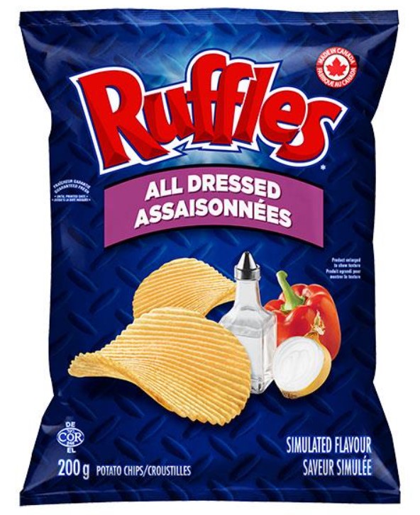 Ruffles all dressed 200g