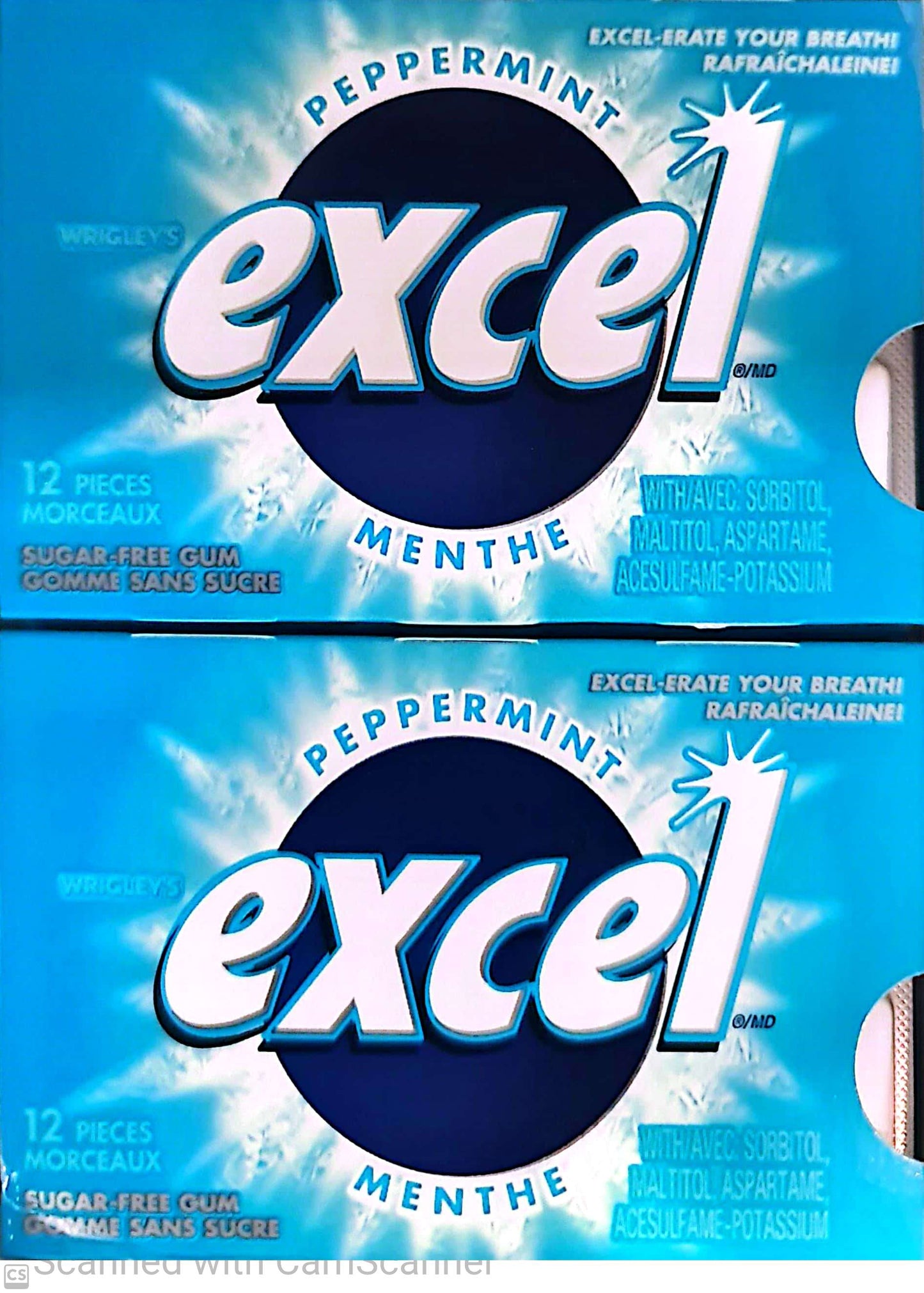 Excel Peppermint (12/box)