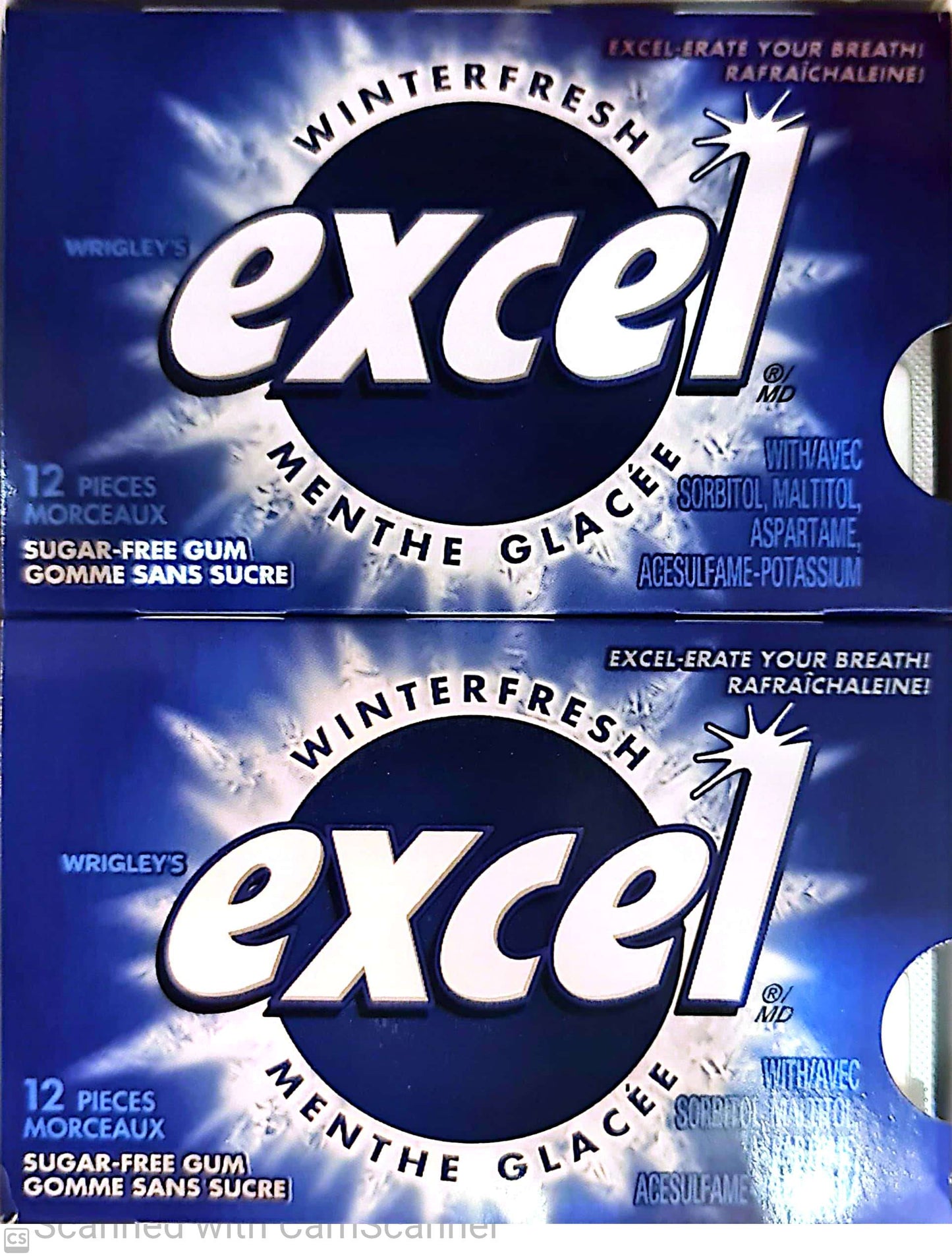 Excel winter fresh (12/box)