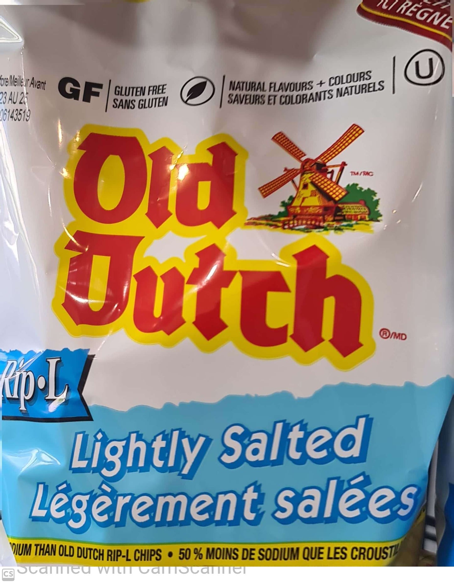 Old Dutch Rip L Light salt 180g