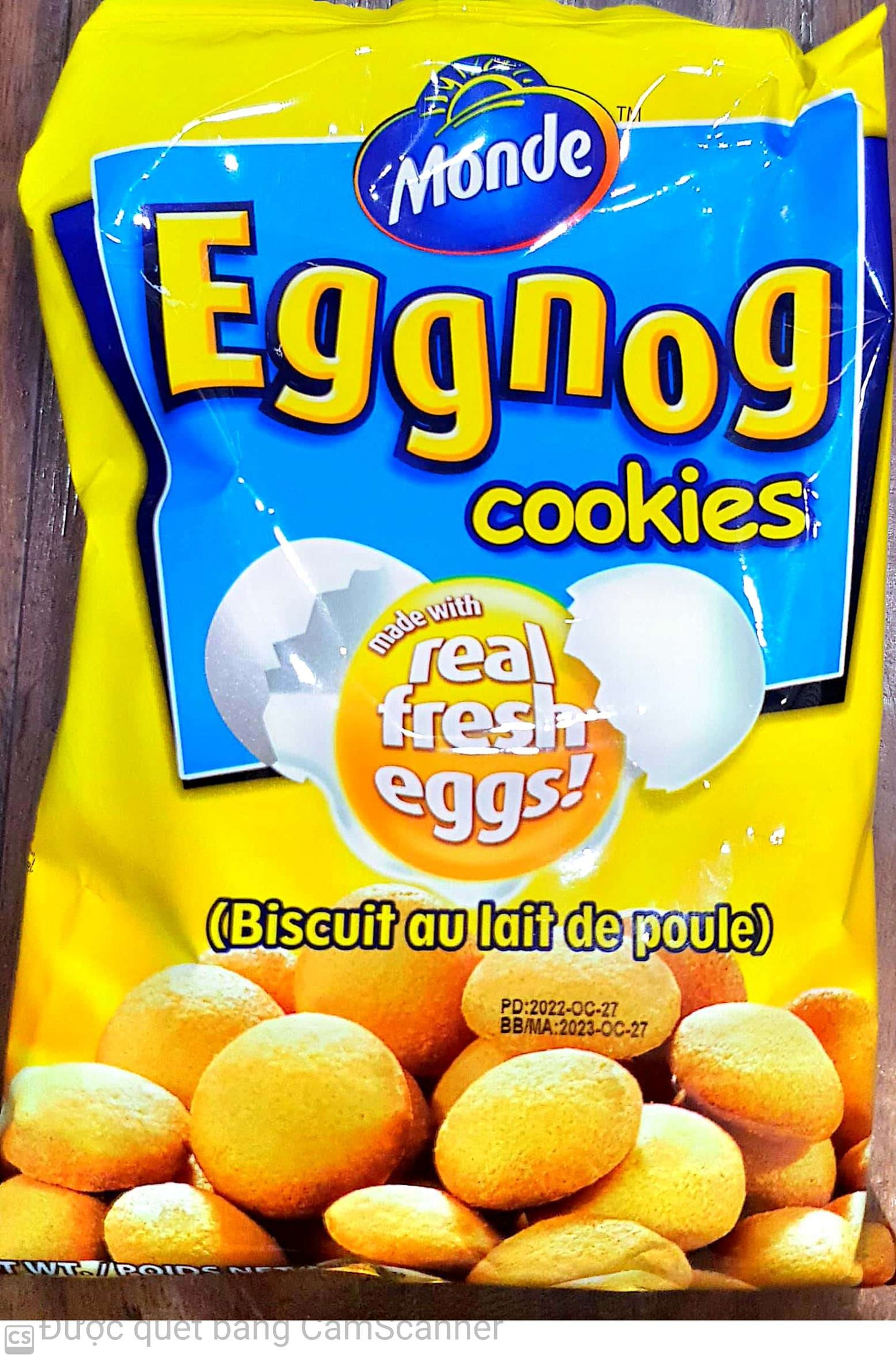 Eggnog cookies 130g